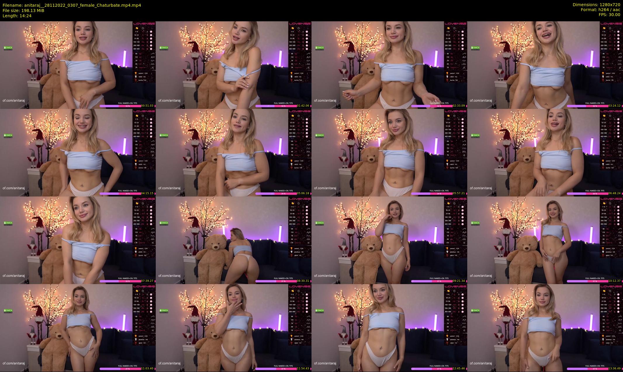 anitaraj_ — 15 minute Chaturbate female cam show recording, 720p, Nov 28, 2022