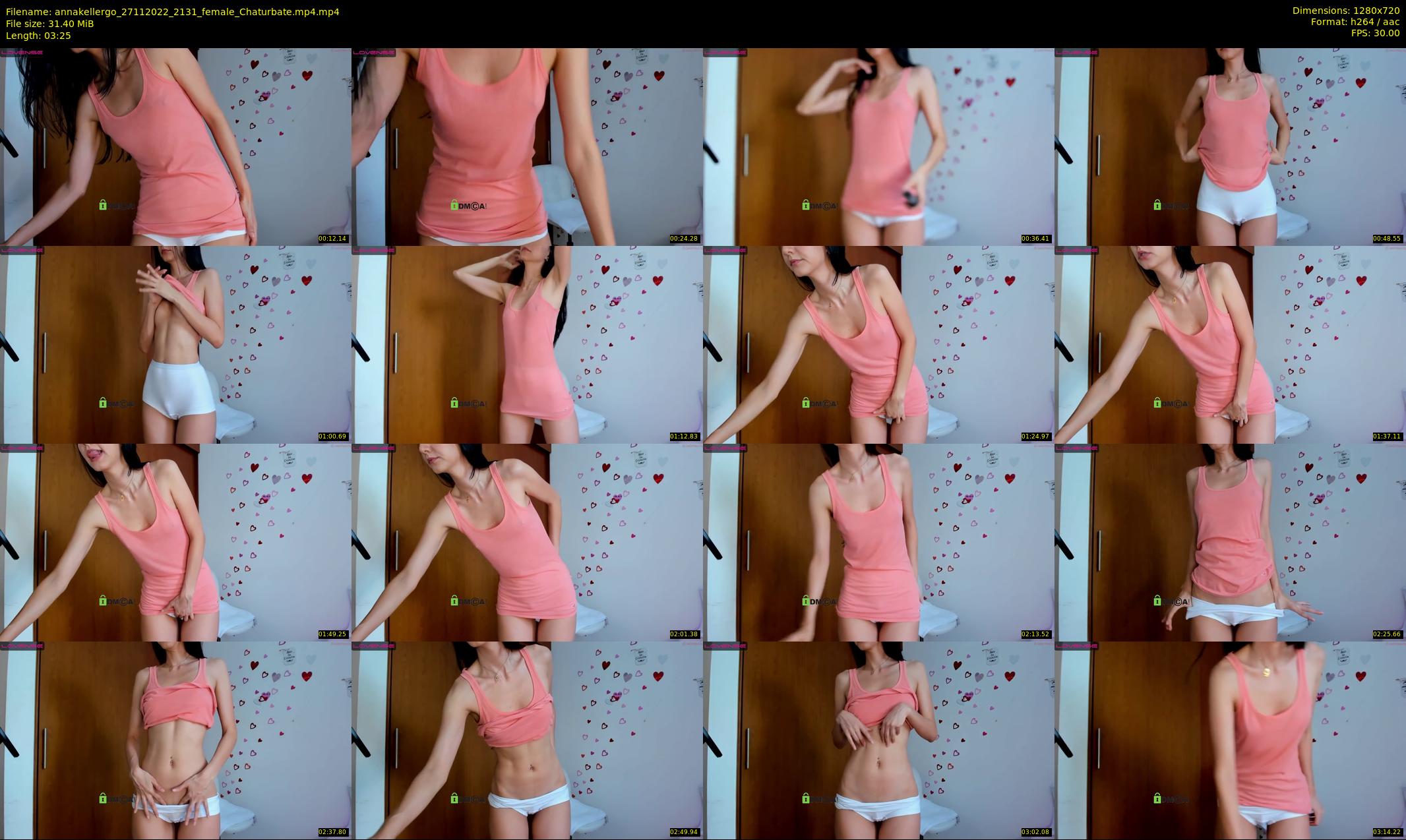 annakellergo — 4 minute Chaturbate female cam show recording, 720p, Nov 27, 2022