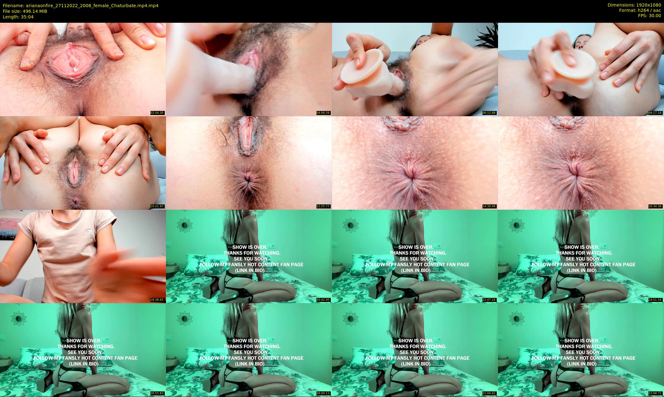 arianaonfire — 36 minute Chaturbate couple cam show recording, 1080p, Nov 27, 2022
