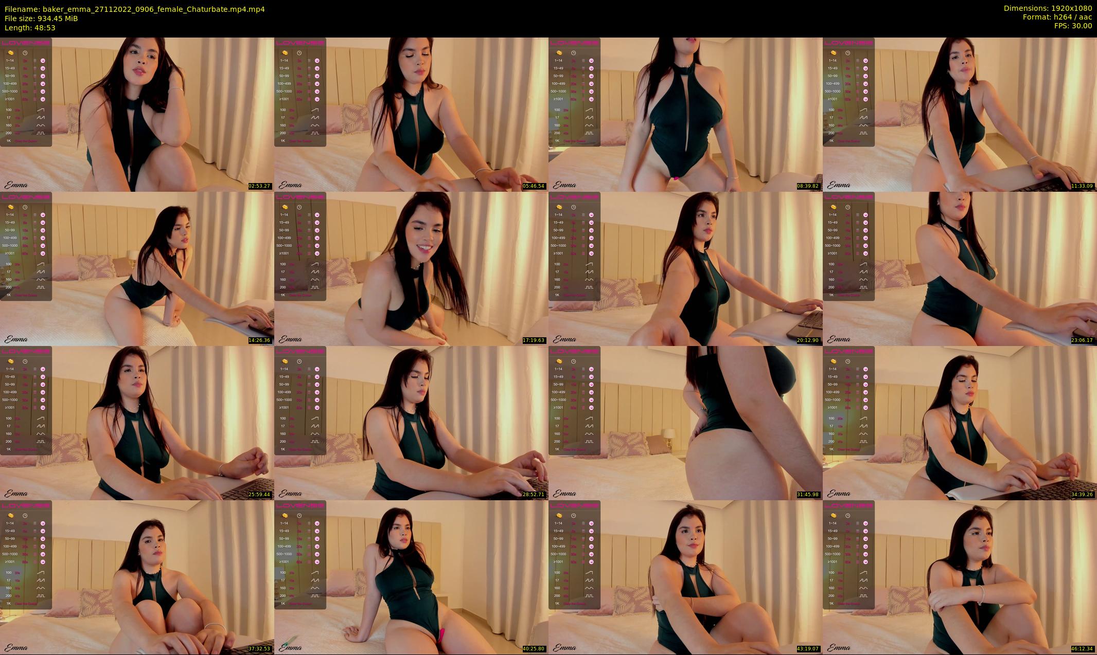 baker_emma — 49 minute Chaturbate female cam show recording, 1080p, Nov 27, 2022