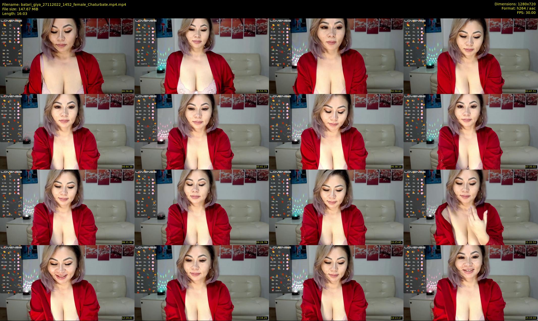 batari_giya — 17 minute Chaturbate female cam show recording, 720p, Nov 27, 2022