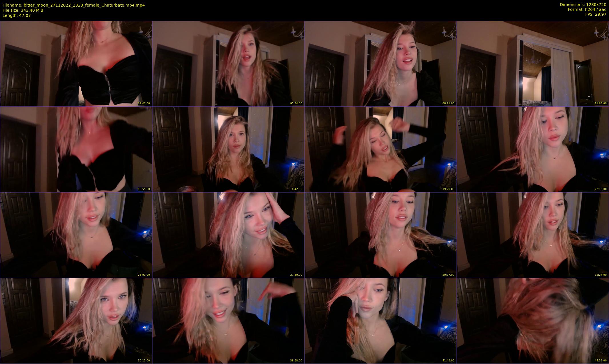 bitter_moon — 48 minute Chaturbate female cam show recording, 720p, Nov 27, 2022