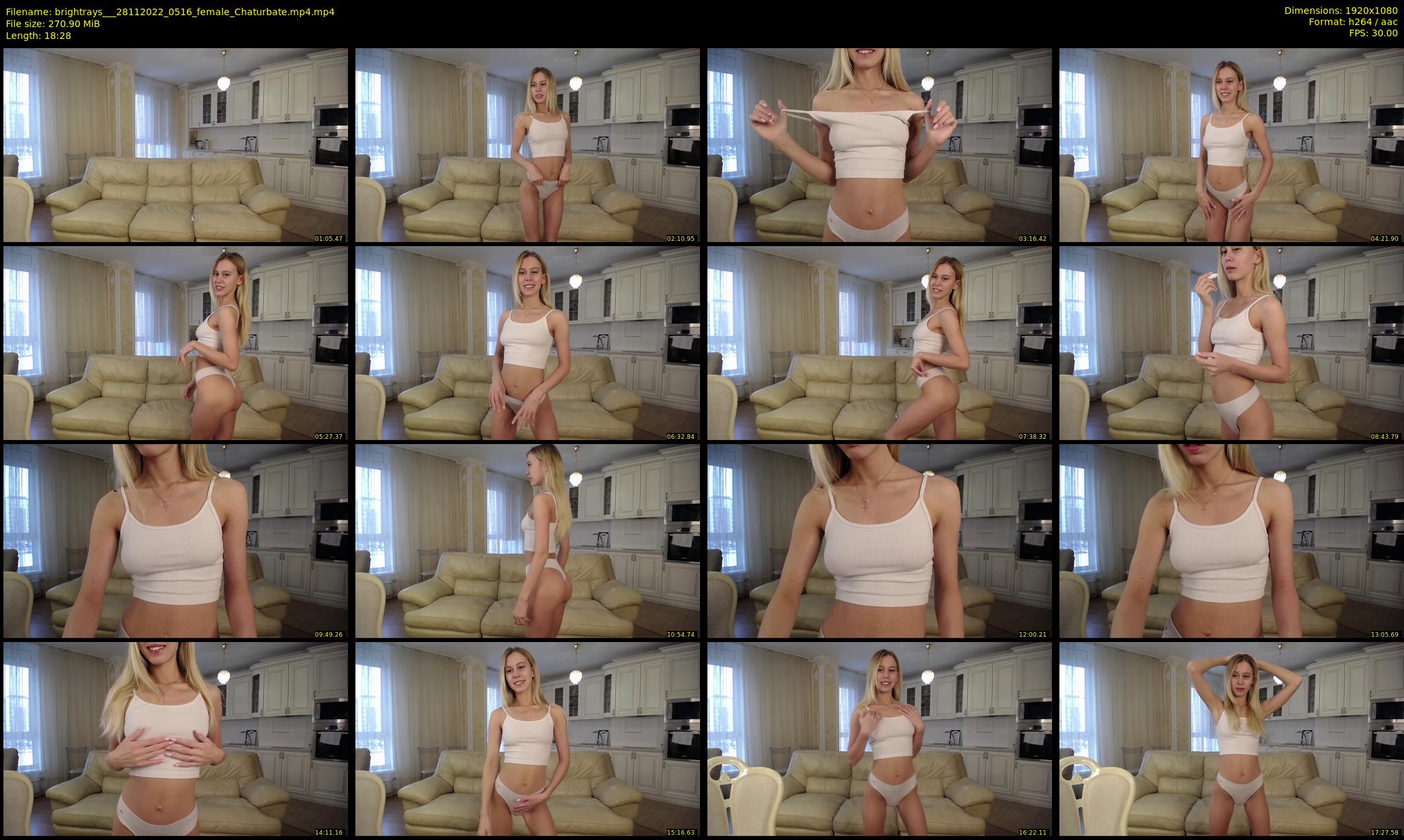 brightrays__ — 19 minute Chaturbate female cam show recording, 1080p, Nov 28, 2022