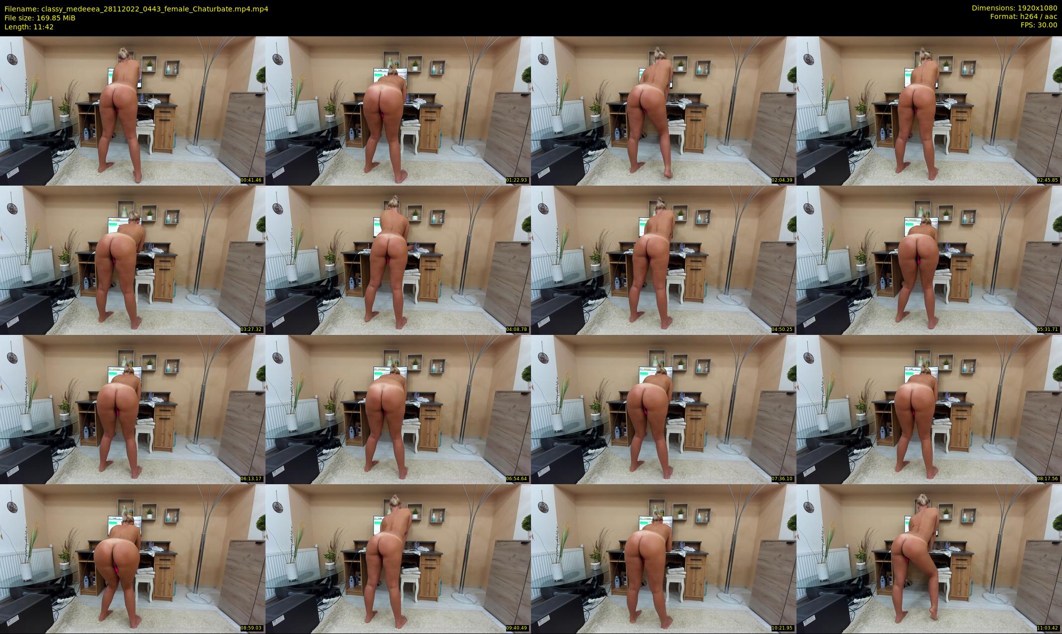 classy_medeeea — 12 minute Chaturbate female cam show recording, 1080p, Nov 28, 2022