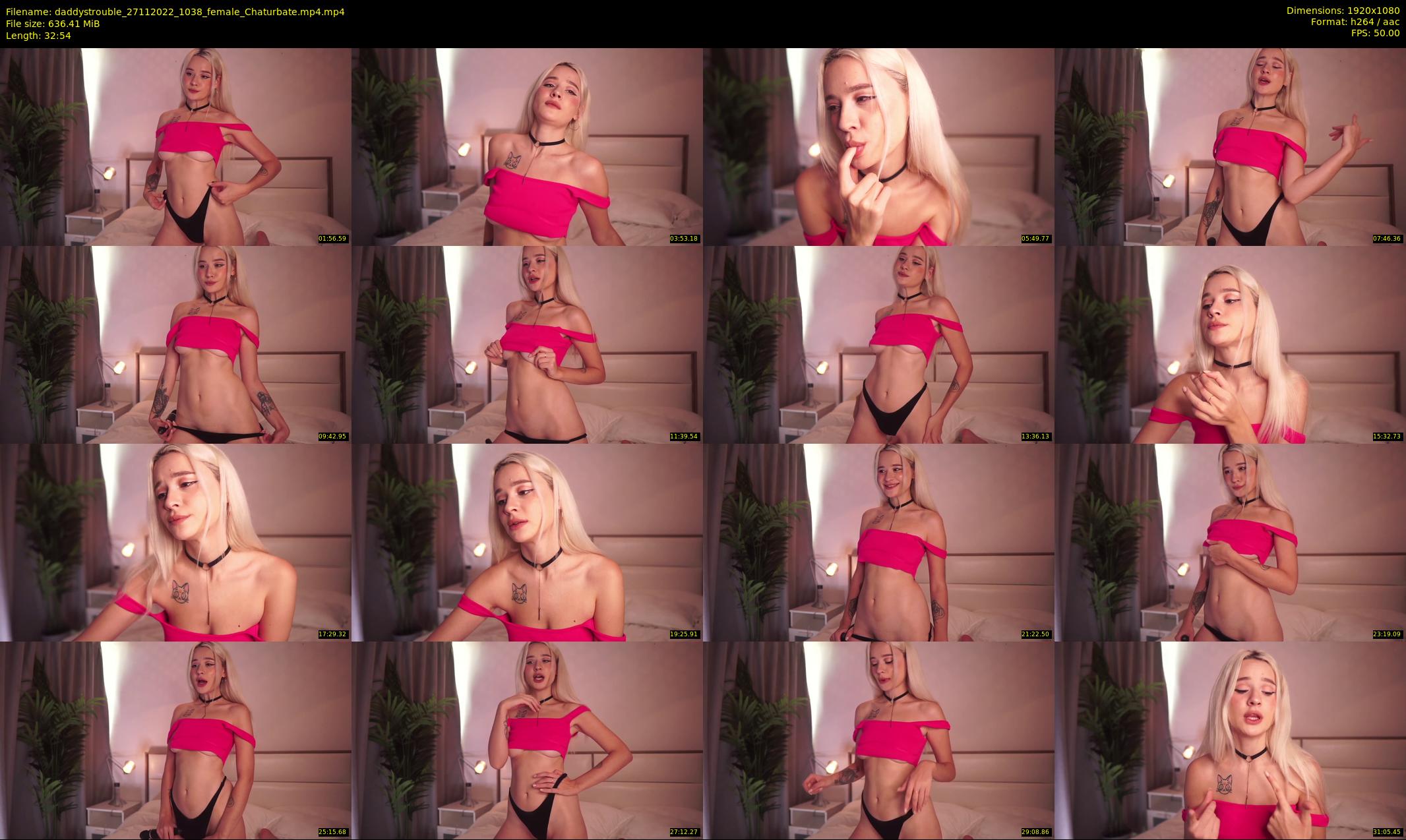 daddystrouble — 33 minute Chaturbate female cam show recording, 1080p, Nov 27, 2022
