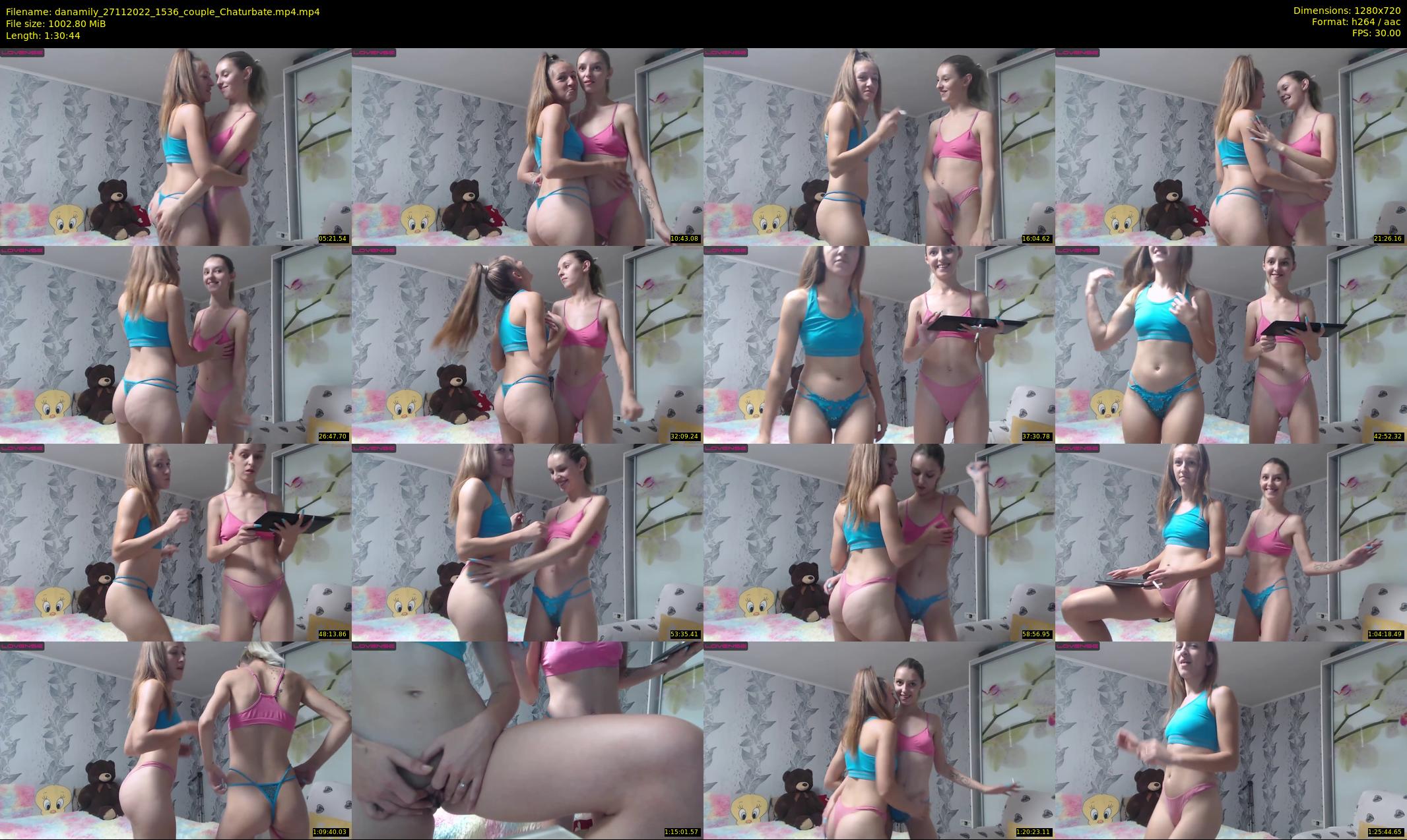 danamily — 91 minute Chaturbate female cam show recording, 720p, Nov 27, 2022