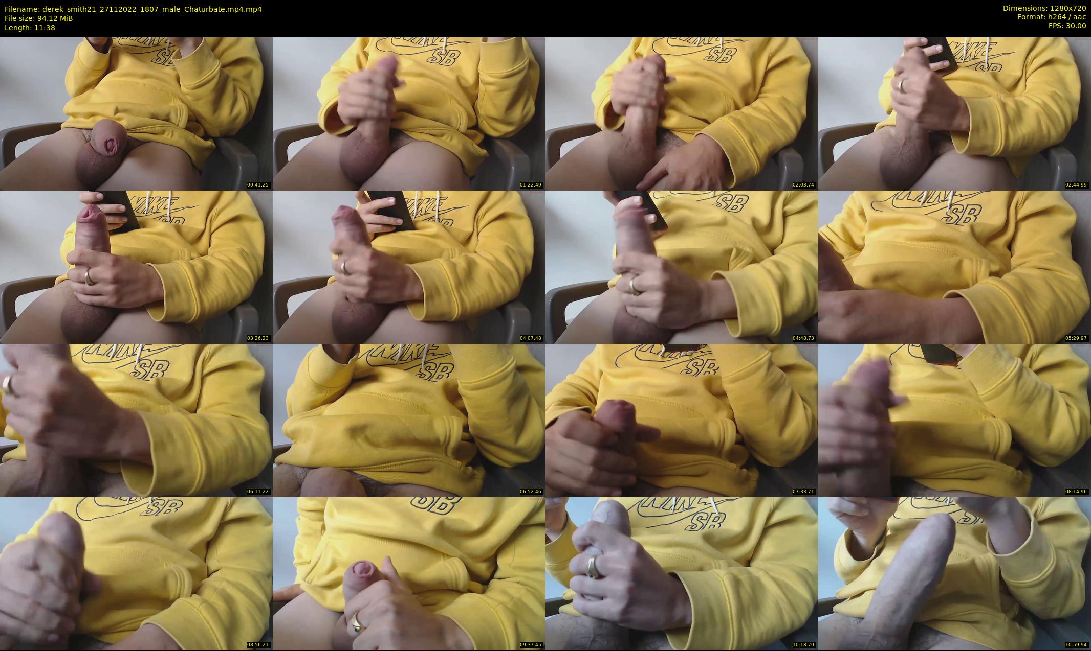 derek_smith21 — 12 minute Chaturbate male cam show recording, 720p, Nov 27, 2022