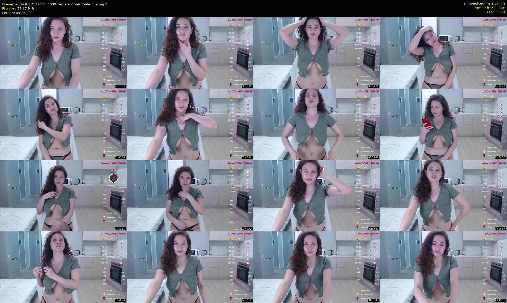 dia8 — 6 minute Chaturbate female cam show recording, 1080p, Nov 27, 2022