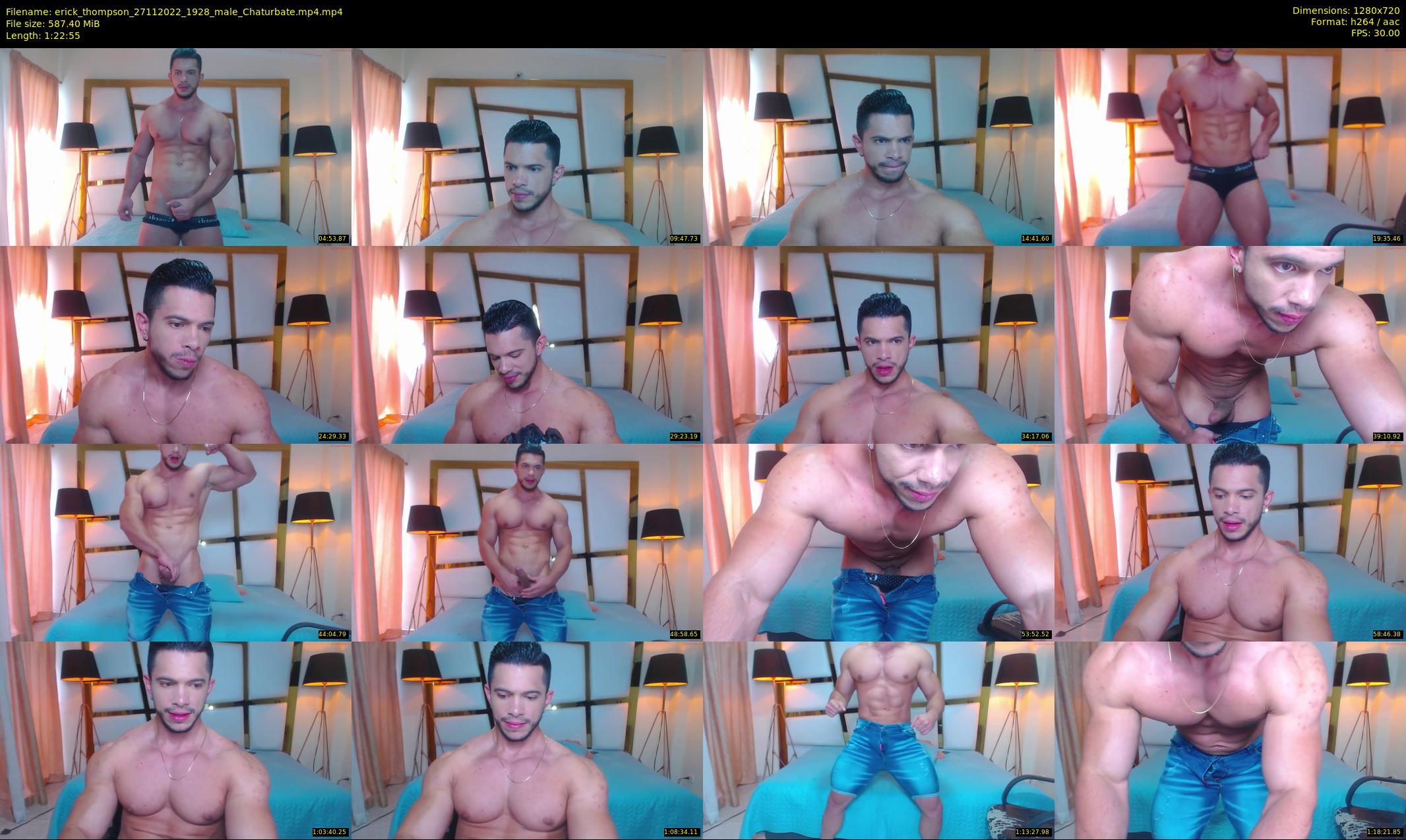 erick_thompson — 83 minute Chaturbate male cam show recording, 720p, Nov 27, 2022