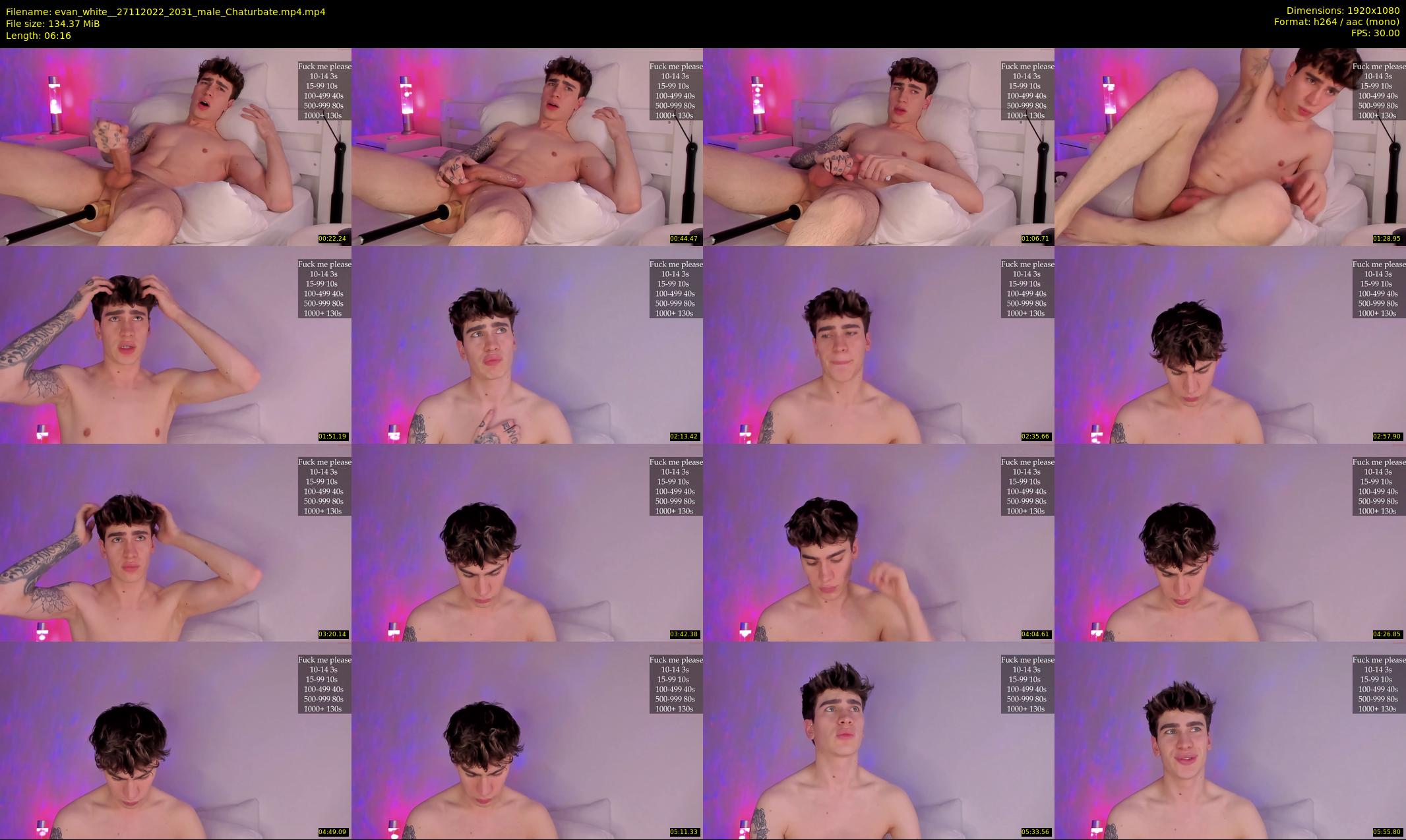 evan_white_ — 7 minute Chaturbate male cam show recording, 1080p, Nov 27, 2022