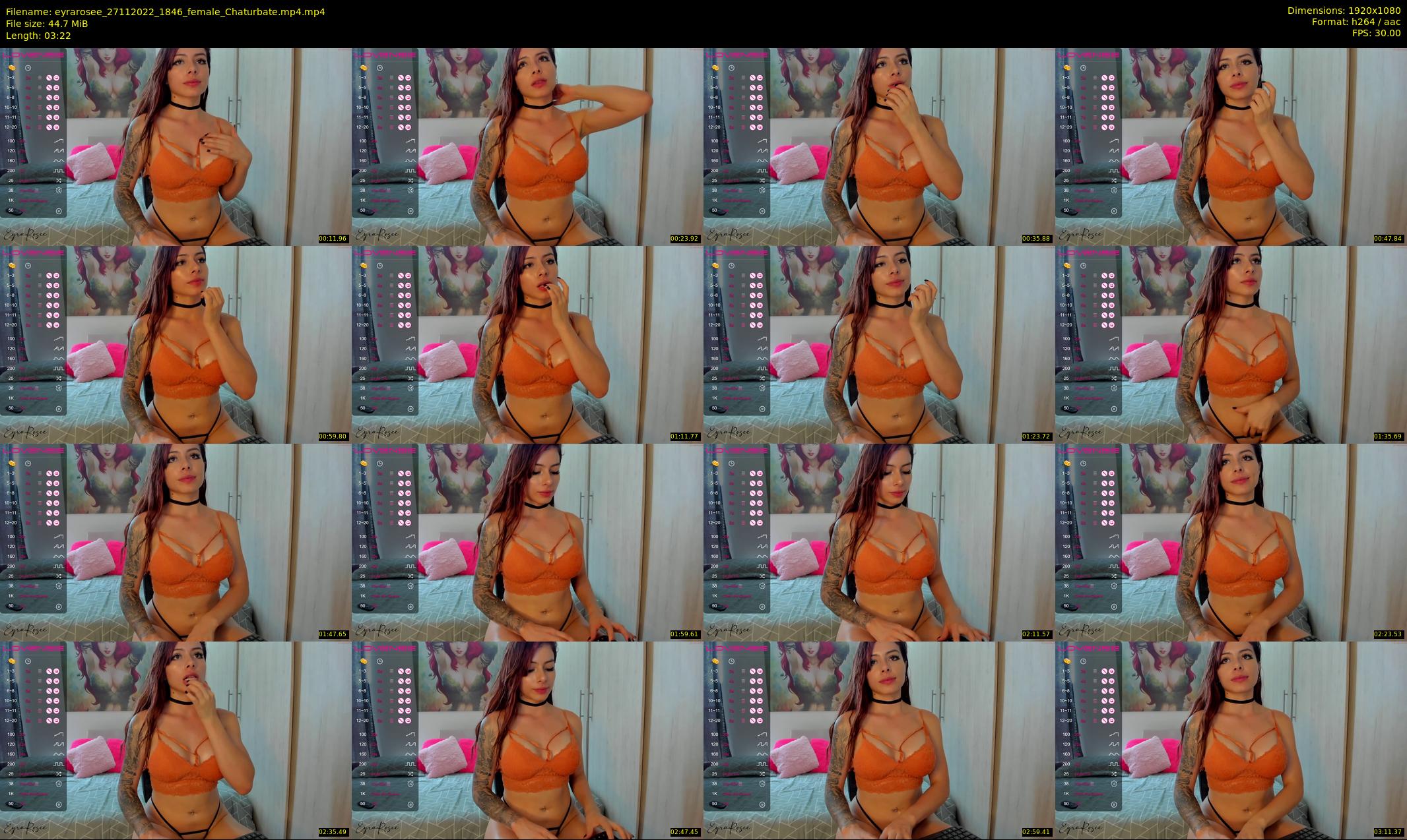 eyrarosee — 4 minute Chaturbate female cam show recording, 1080p, Nov 27, 2022