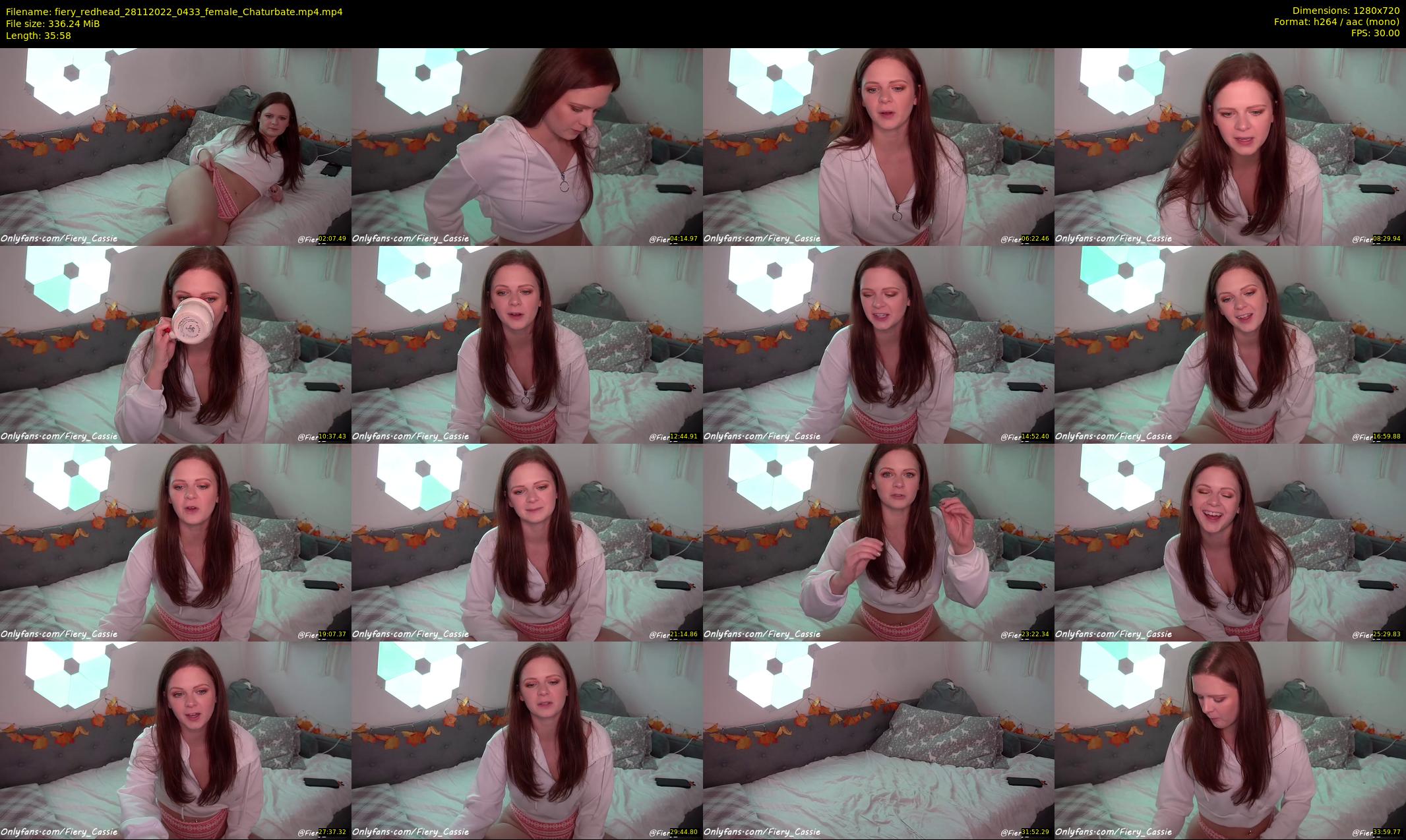fiery_redhead — 36 minute Chaturbate female cam show recording, 720p, Nov 28, 2022