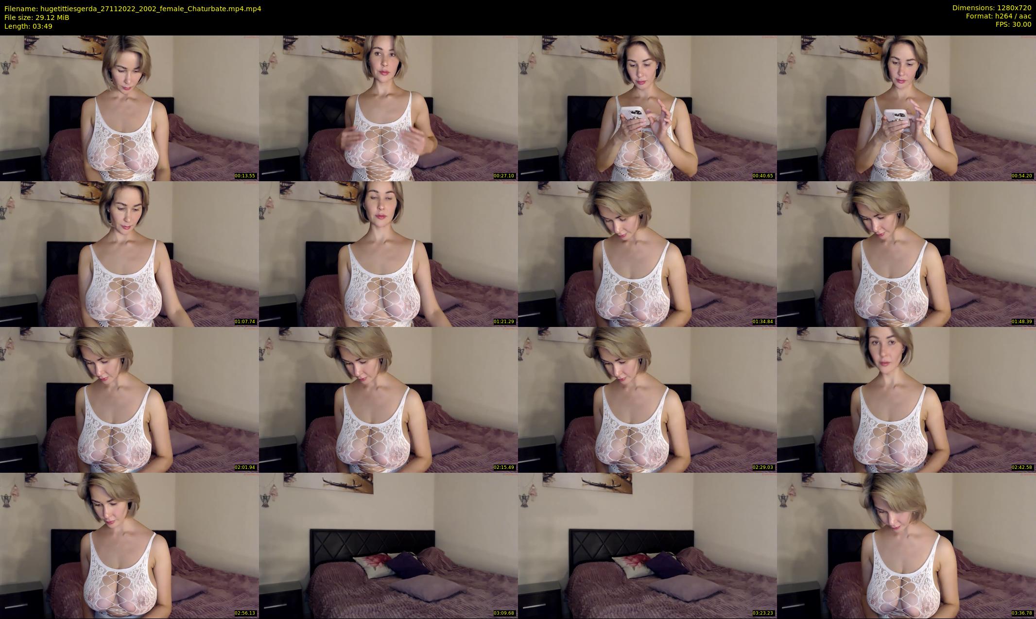 hugetittiesgerda — 4 minute Chaturbate female cam show recording, 720p, Nov 27, 2022