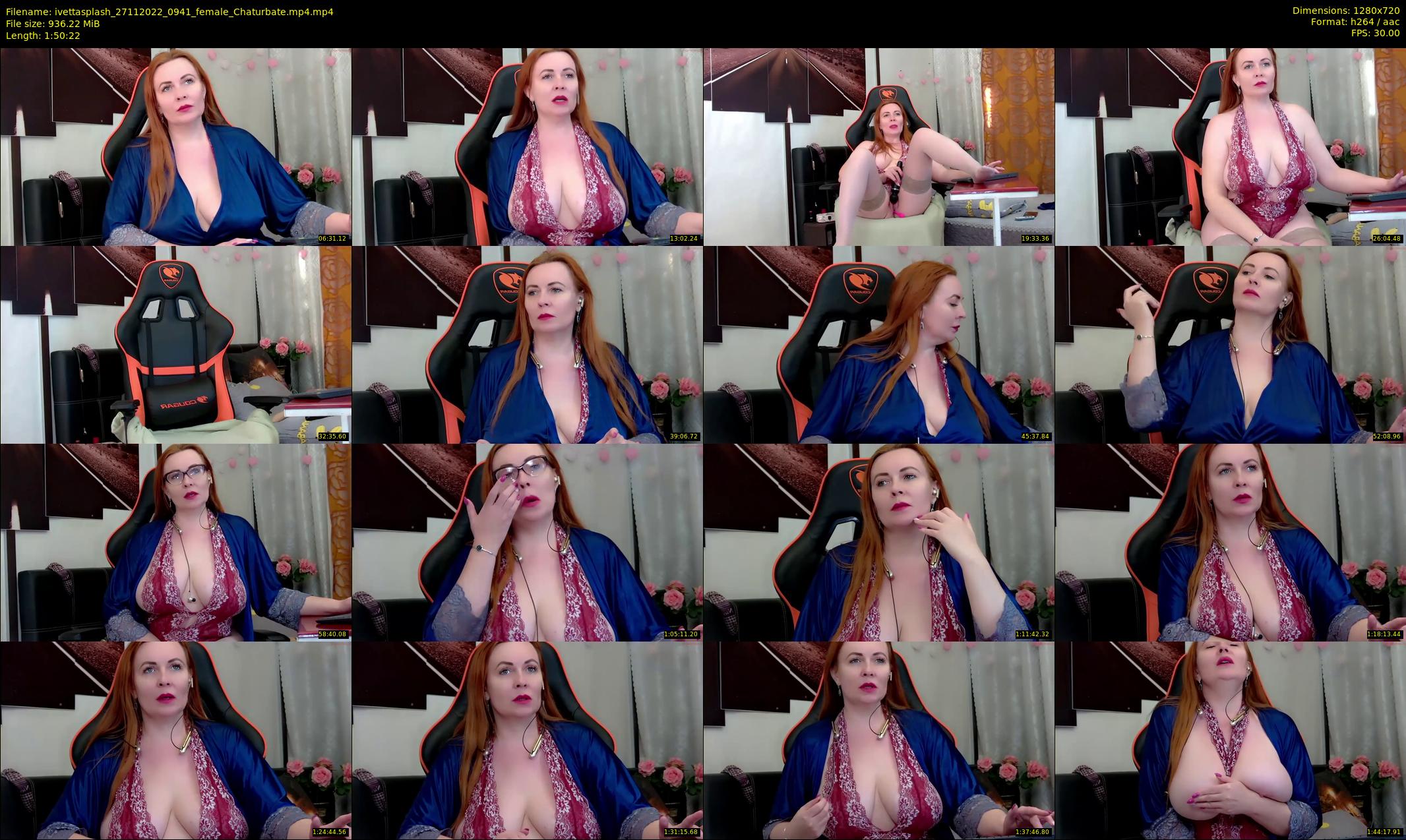 ivettasplash — 111 minute Chaturbate female cam show recording, 720p, Nov 27, 2022