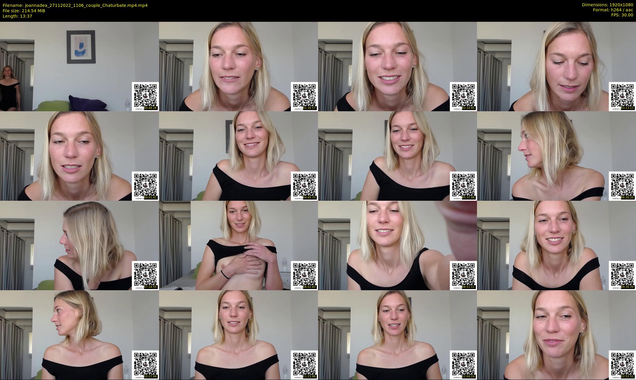 joannadea — 14 minute Chaturbate female cam show recording, 1080p, Nov 27, 2022