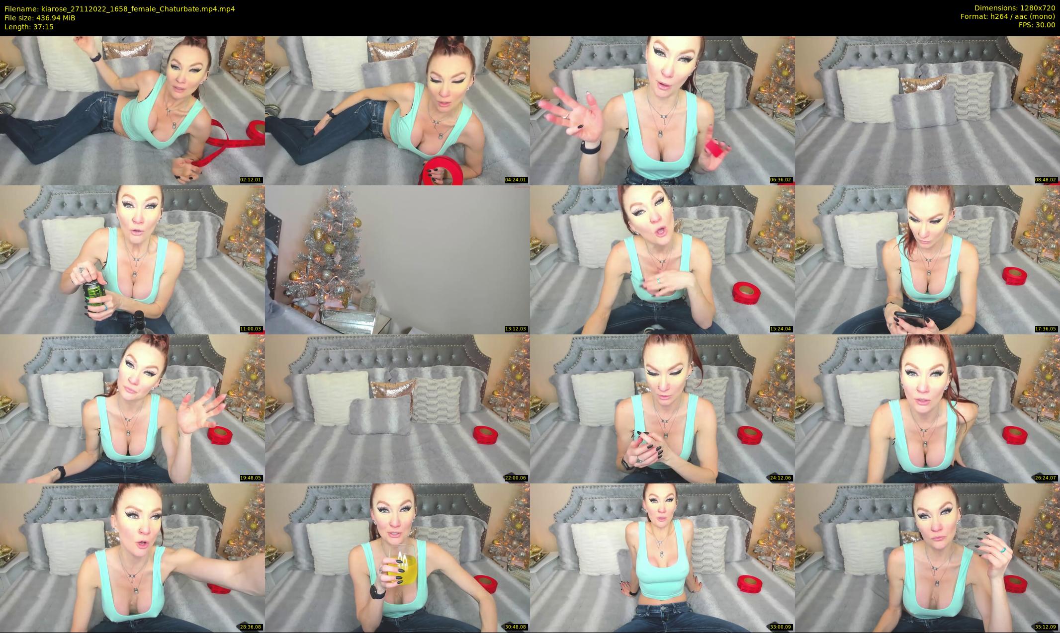 kiarose — 38 minute Chaturbate female cam show recording, 720p, Nov 27, 2022