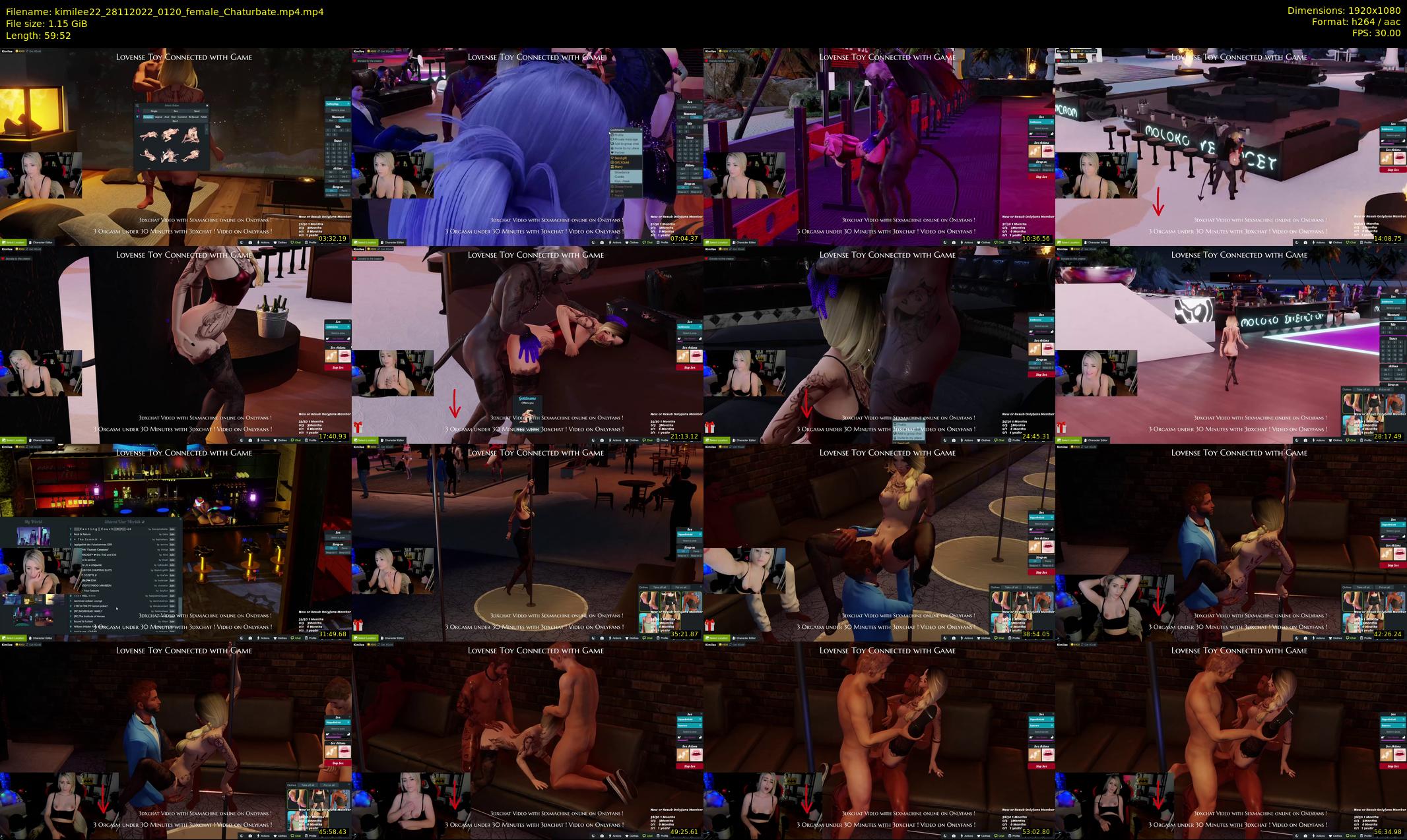 kimilee22 — 60 minute Chaturbate female cam show recording, 1080p, Nov 28, 2022