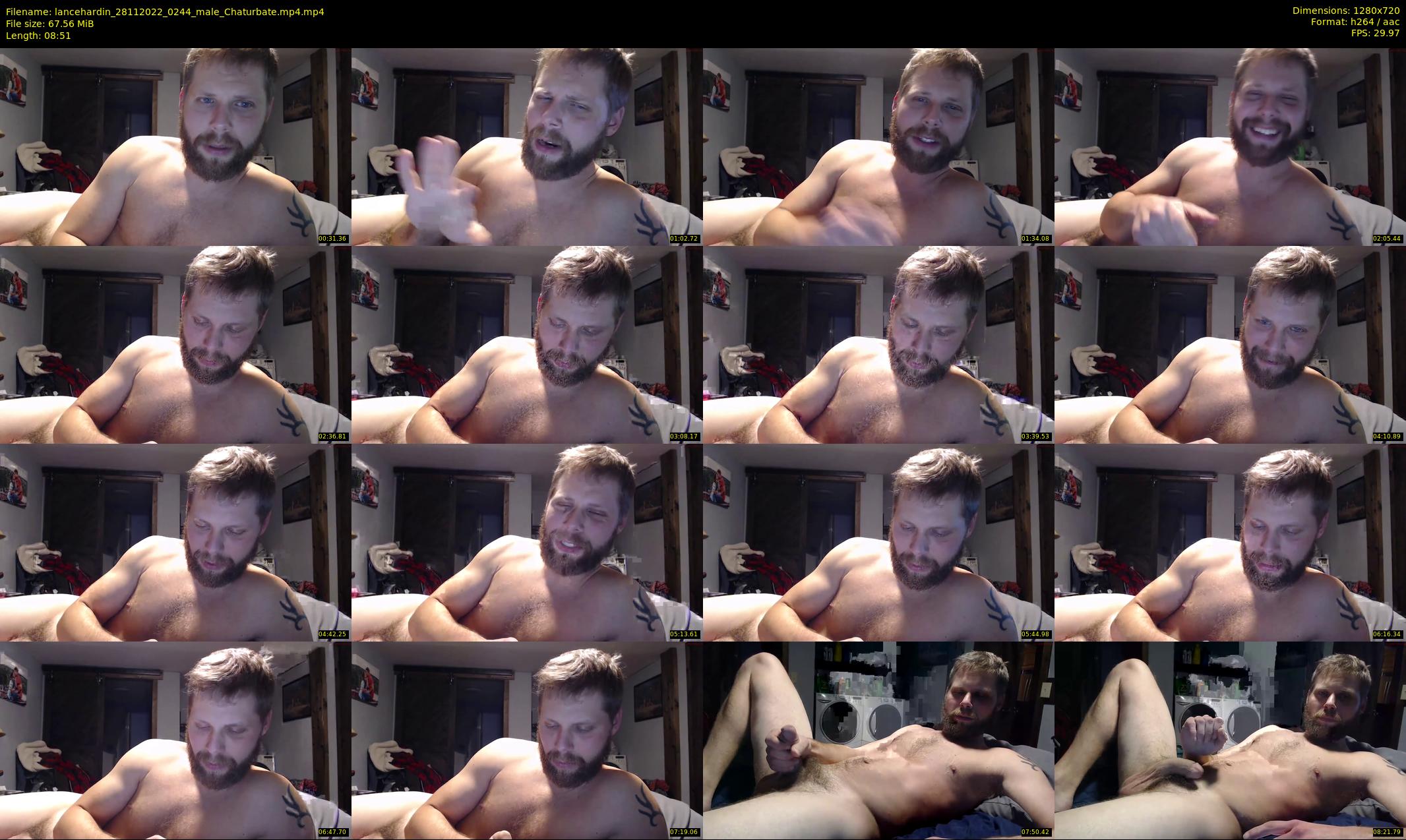 lancehardin — 9 minute Chaturbate male cam show recording, 720p, Nov 28, 2022