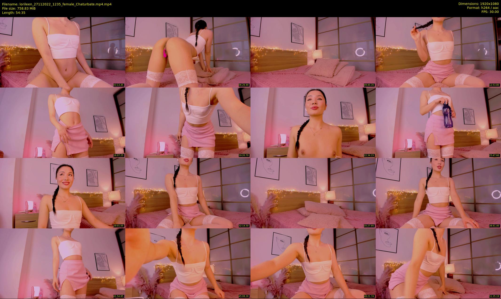 lorileen — 55 minute Chaturbate female cam show recording, 1080p, Nov 27, 2022