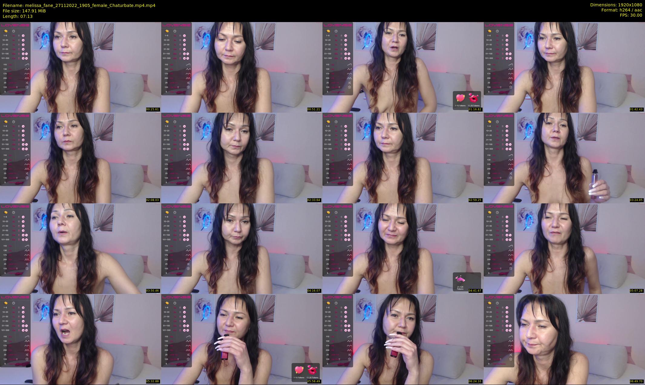 melissa_fane — 8 minute Chaturbate female cam show recording, 1080p, Nov 27, 2022