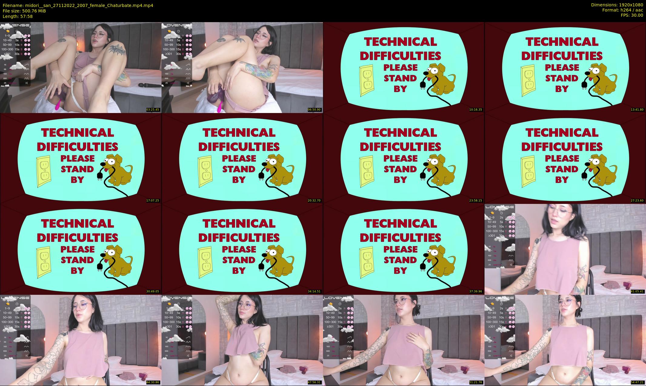 midori__san — 58 minute Chaturbate female cam show recording, 1080p, Nov 27, 2022