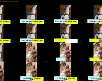 nzplaytime — 8 minute Chaturbate couple cam show recording, 720p, Nov 27, 2022