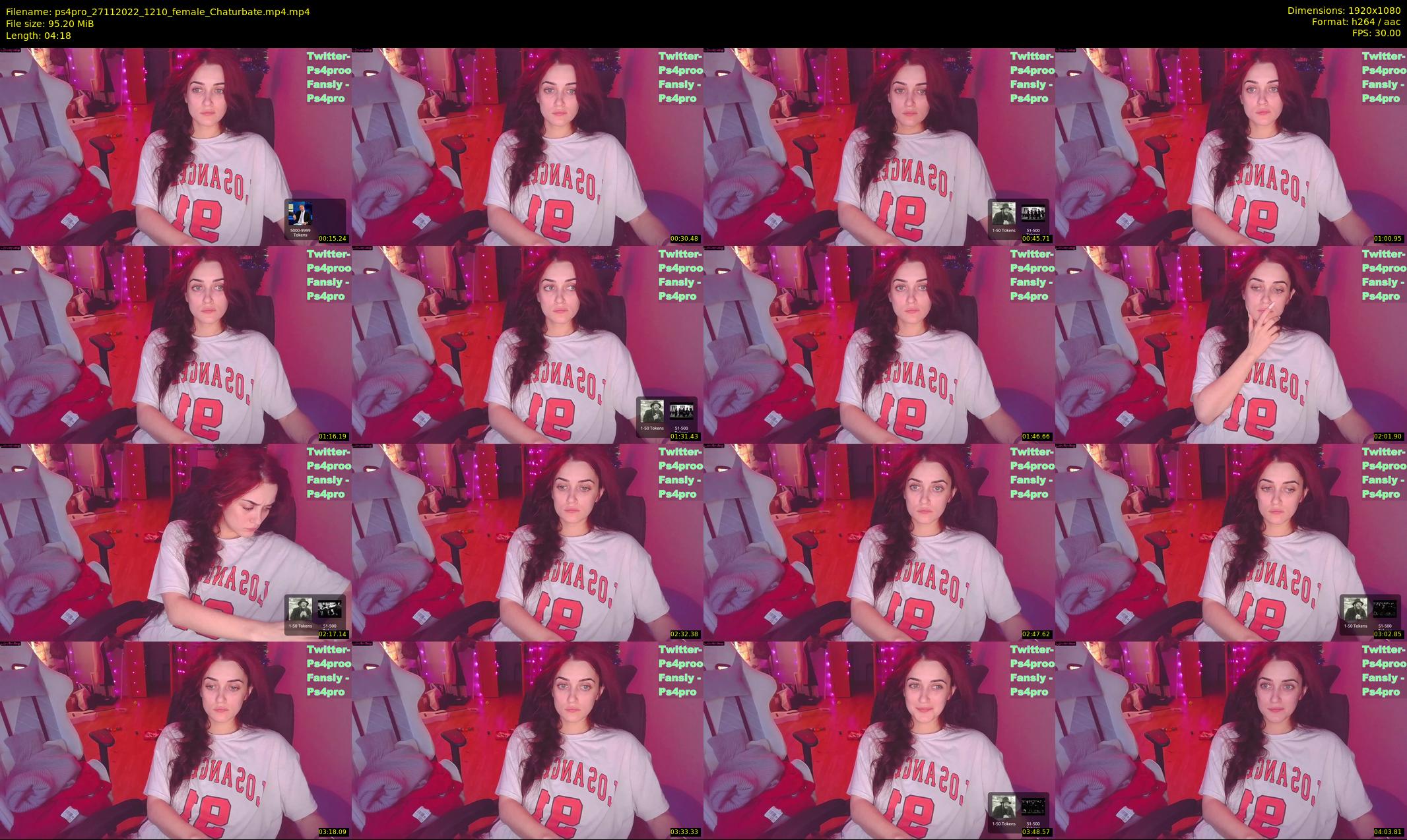 ps4pro — 5 minute Chaturbate female cam show recording, 1080p, Nov 27, 2022