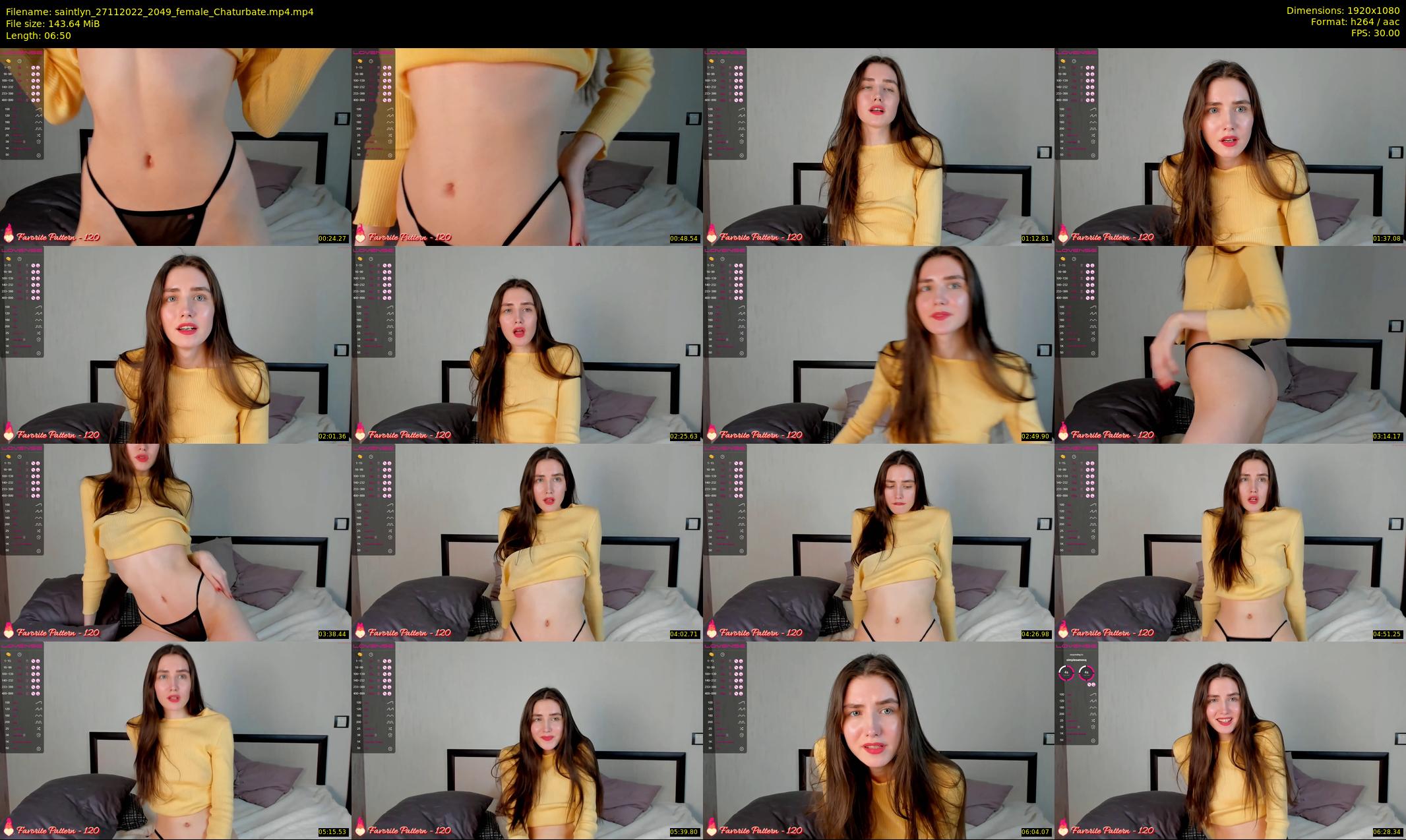 saintlyn — 7 minute Chaturbate female cam show recording, 1080p, Nov 27, 2022