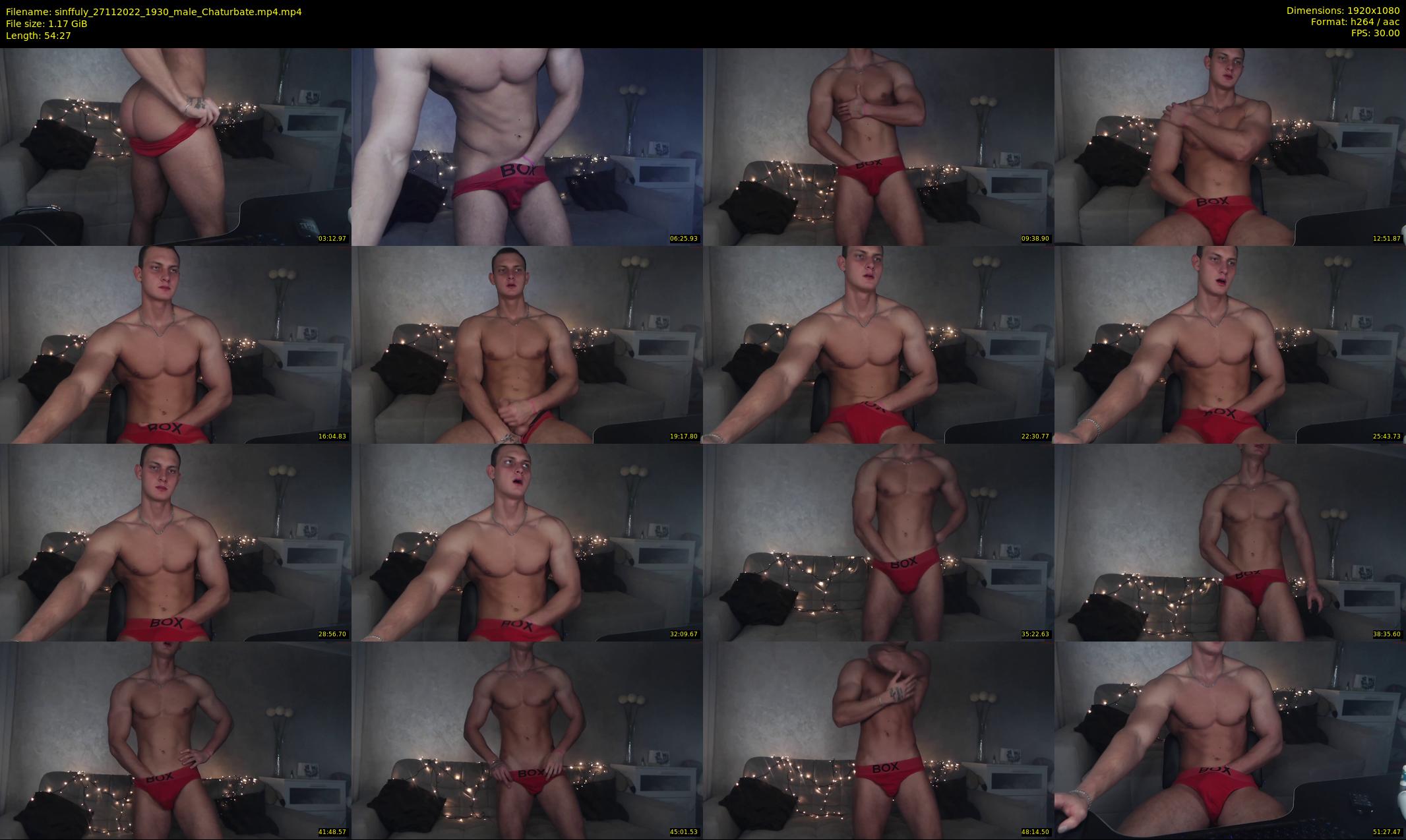 sinffuly — 55 minute Chaturbate male cam show recording, 1080p, Nov 27, 2022