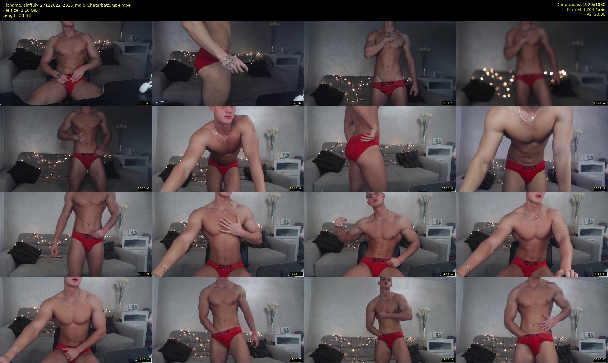 sinffuly — 54 minute Chaturbate male cam show recording, 1080p, Nov 27, 2022
