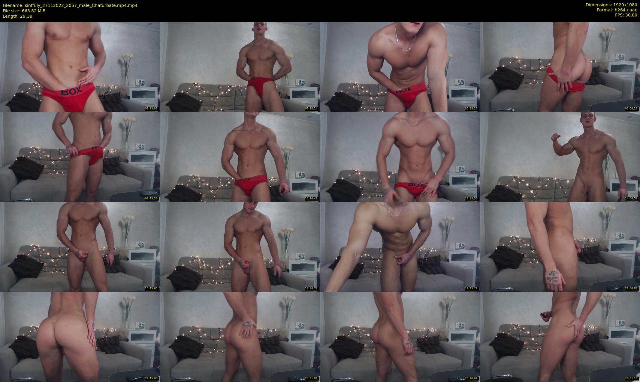 sinffuly — 30 minute Chaturbate male cam show recording, 1080p, Nov 27, 2022