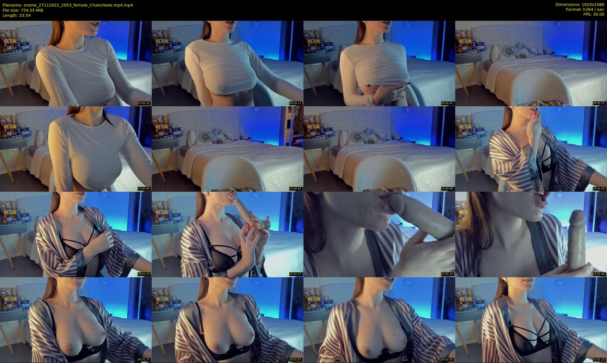 snsme — 34 minute Chaturbate female cam show recording, 1080p, Nov 27, 2022