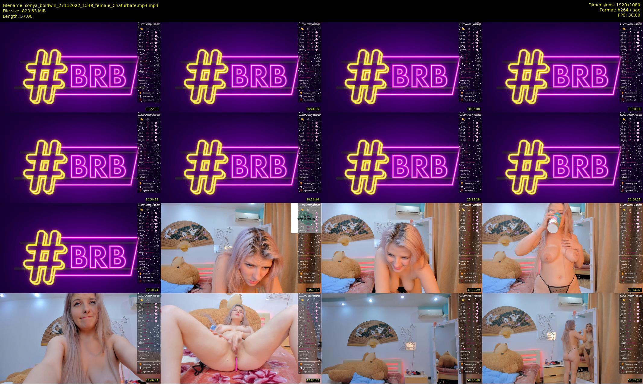 sonya_boldwin — 57 minute Chaturbate female cam show recording, 1080p, Nov 27, 2022