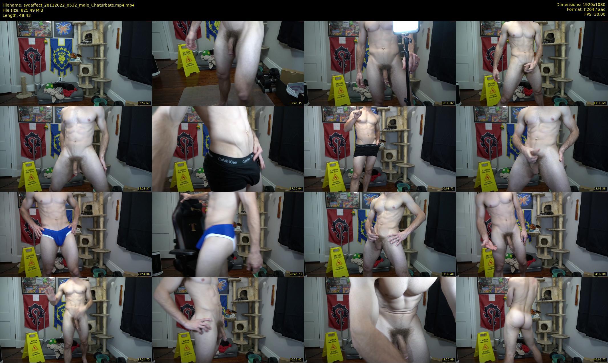 sydaffect — 49 minute Chaturbate male cam show recording, 1080p, Nov 28, 2022