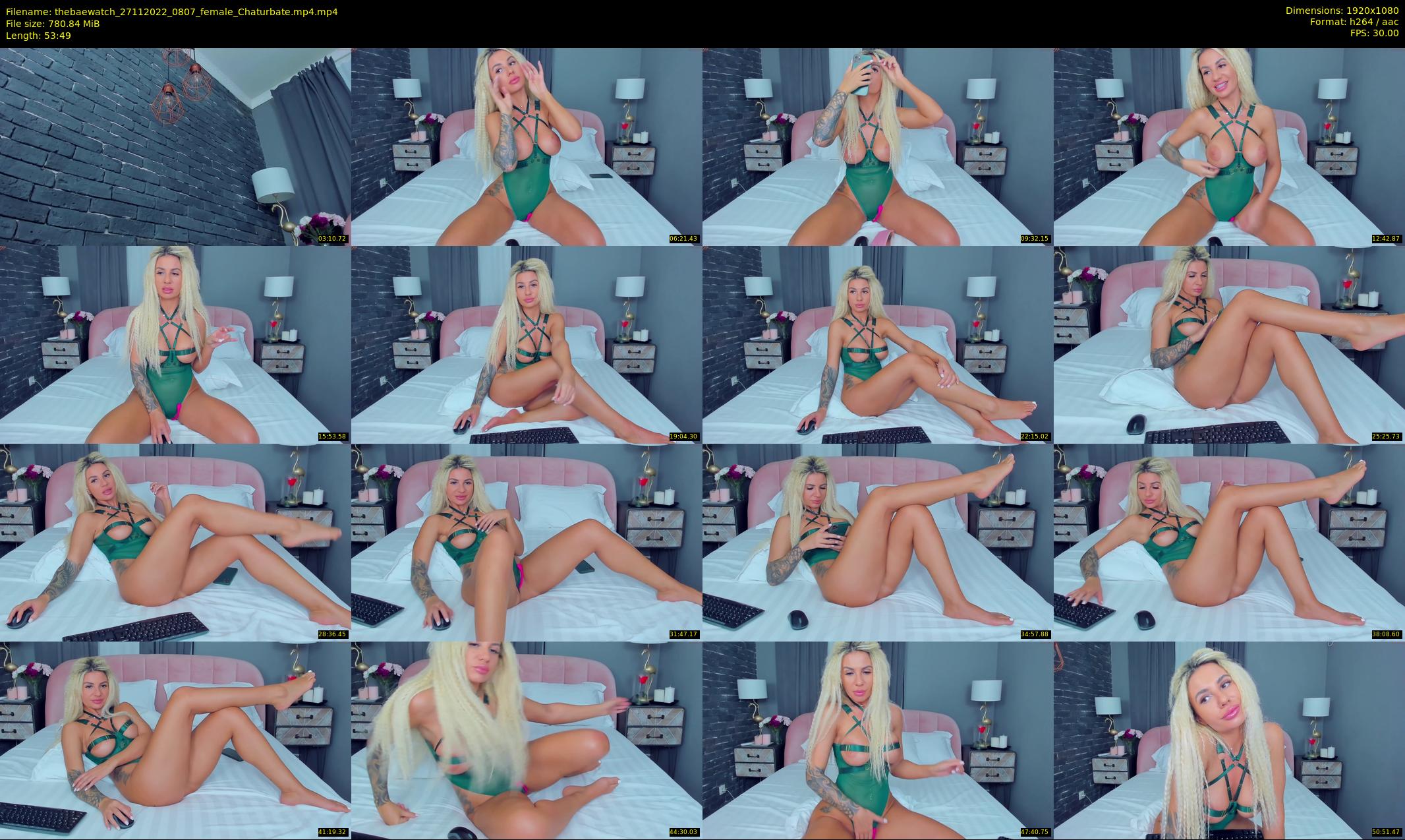 thebaewatch — 54 minute Chaturbate female cam show recording, 1080p, Nov 27, 2022