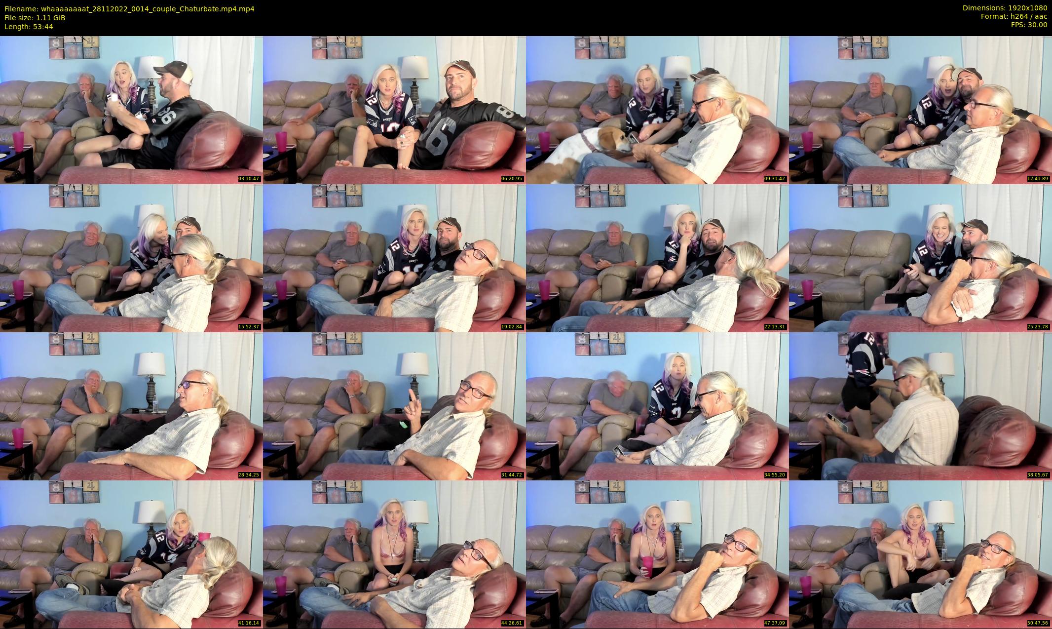 whaaaaaaaat — 54 minute Chaturbate couple cam show recording, 1080p, Nov 28, 2022