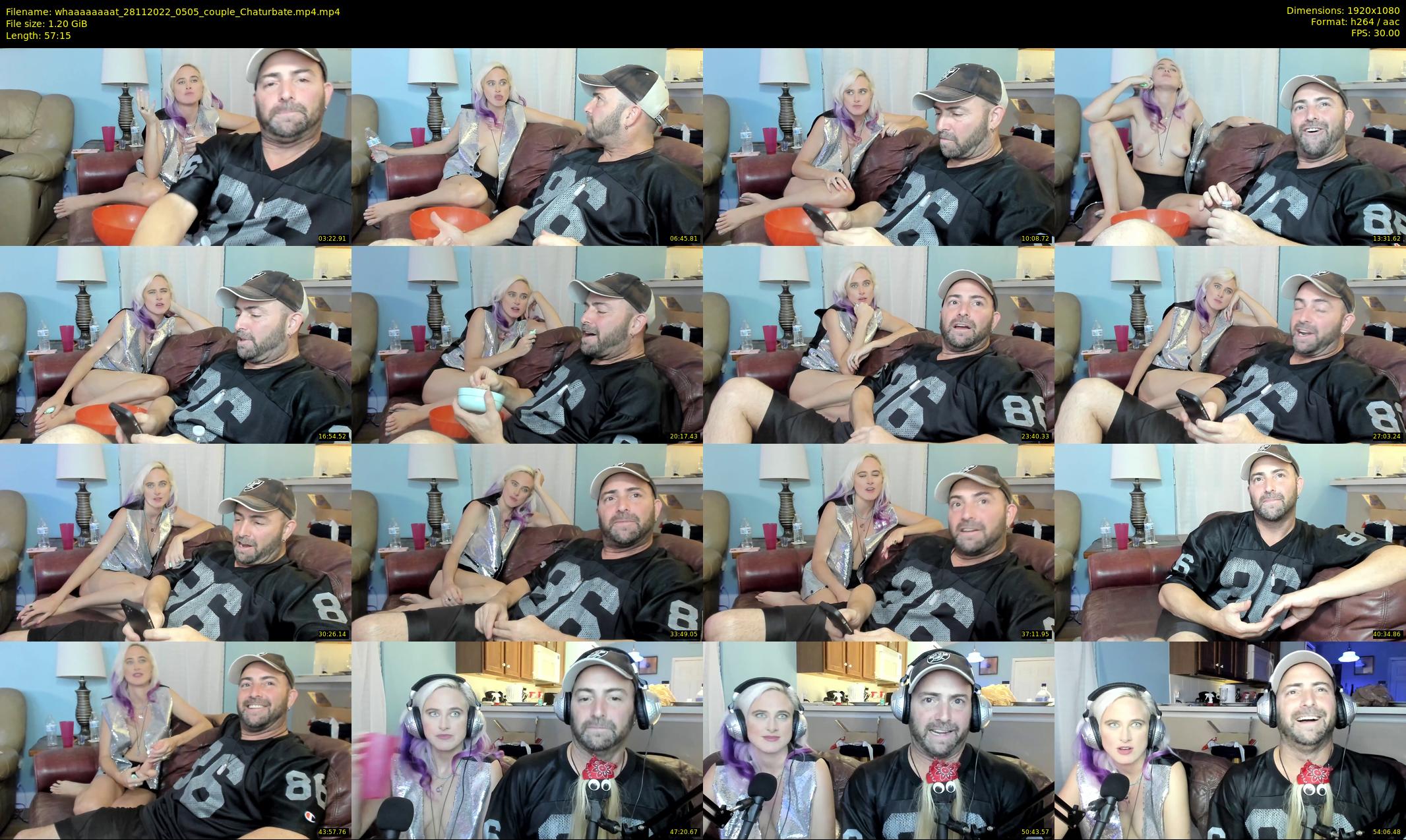 whaaaaaaaat — 58 minute Chaturbate couple cam show recording, 1080p, Nov 28, 2022