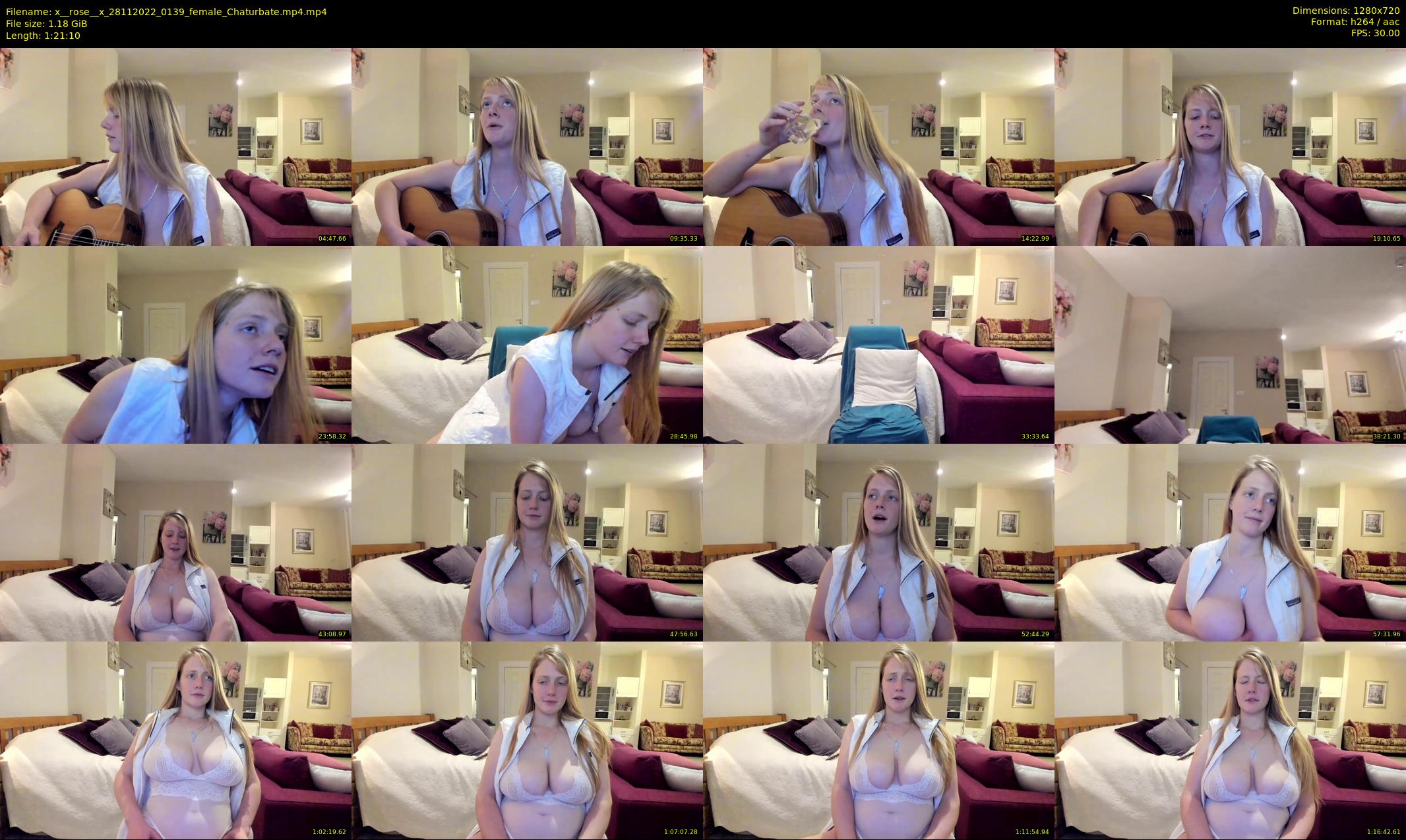 x__rose__x — 82 minute Chaturbate female cam show recording, 720p, Nov 28, 2022