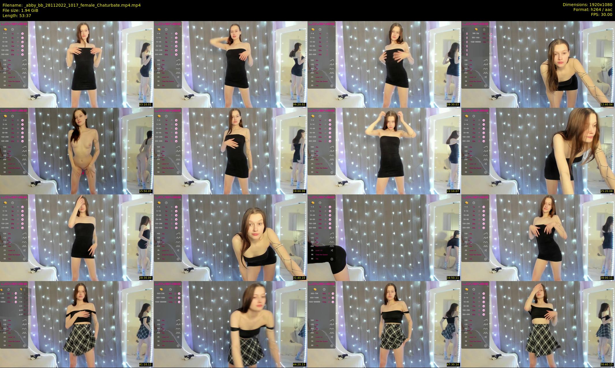 _abby_bb — 54 minute Chaturbate female cam show recording, 1080p, Nov 28, 2022