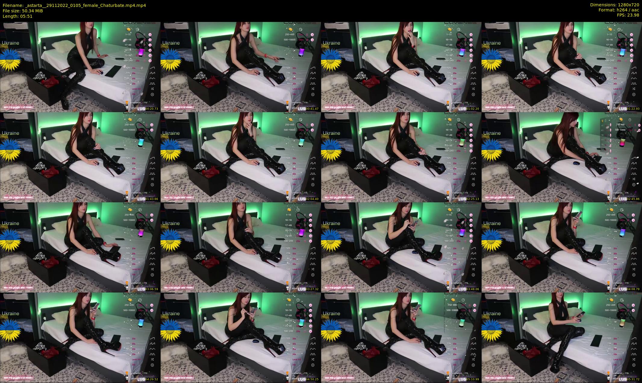 _astarta_ — 6 minute Chaturbate female cam show recording, 720p, Nov 29, 2022