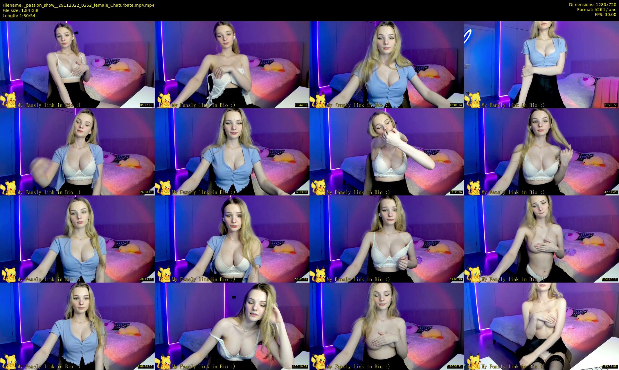 _passion_show_ — 91 minute Chaturbate couple cam show recording, 720p, Nov 29, 2022