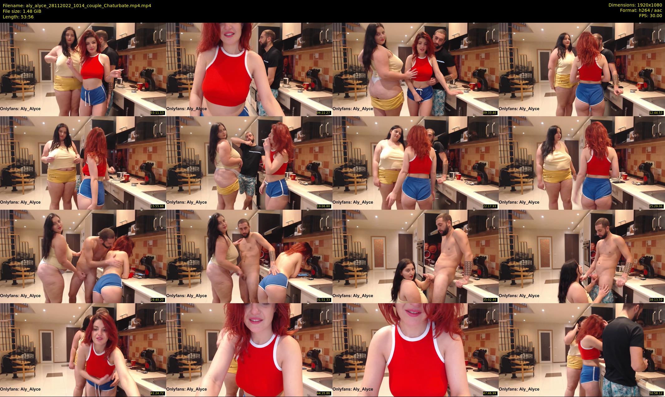 aly_alyce — 54 minute Chaturbate female cam show recording, 1080p, Nov 28, 2022