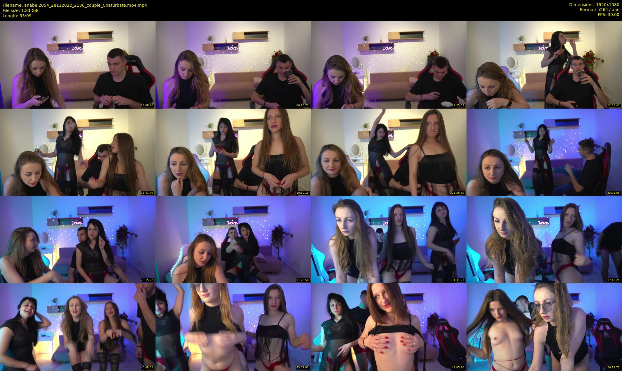 anabel2054 — 54 minute Chaturbate female cam show recording, 1080p, Nov 28, 2022