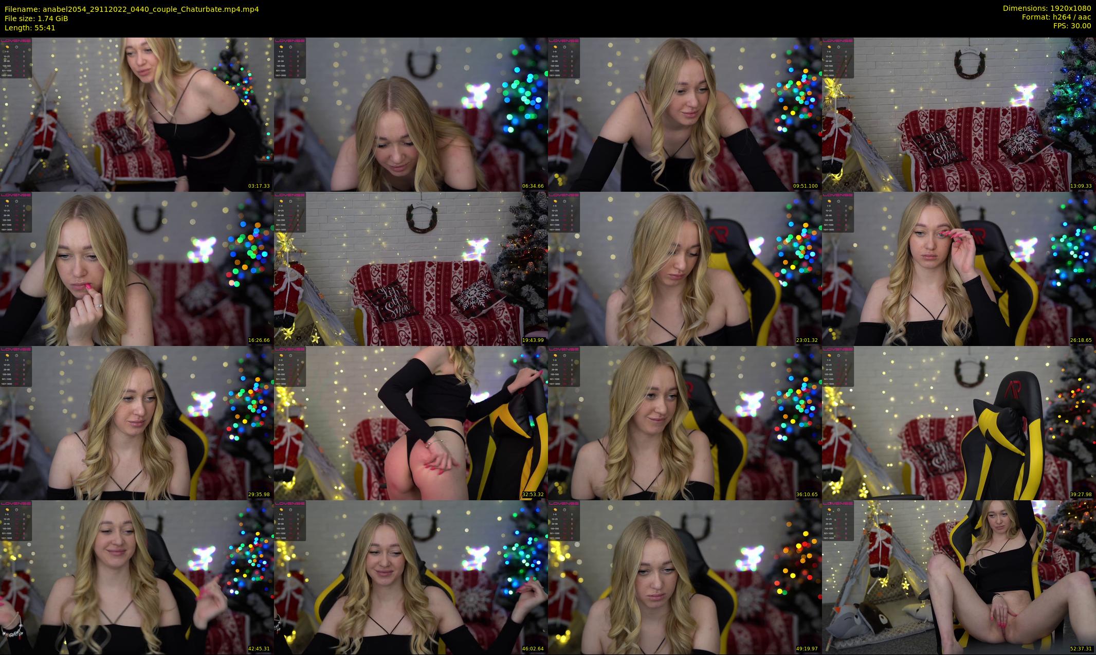 anabel2054 — 56 minute Chaturbate female cam show recording, 1080p, Nov 29, 2022