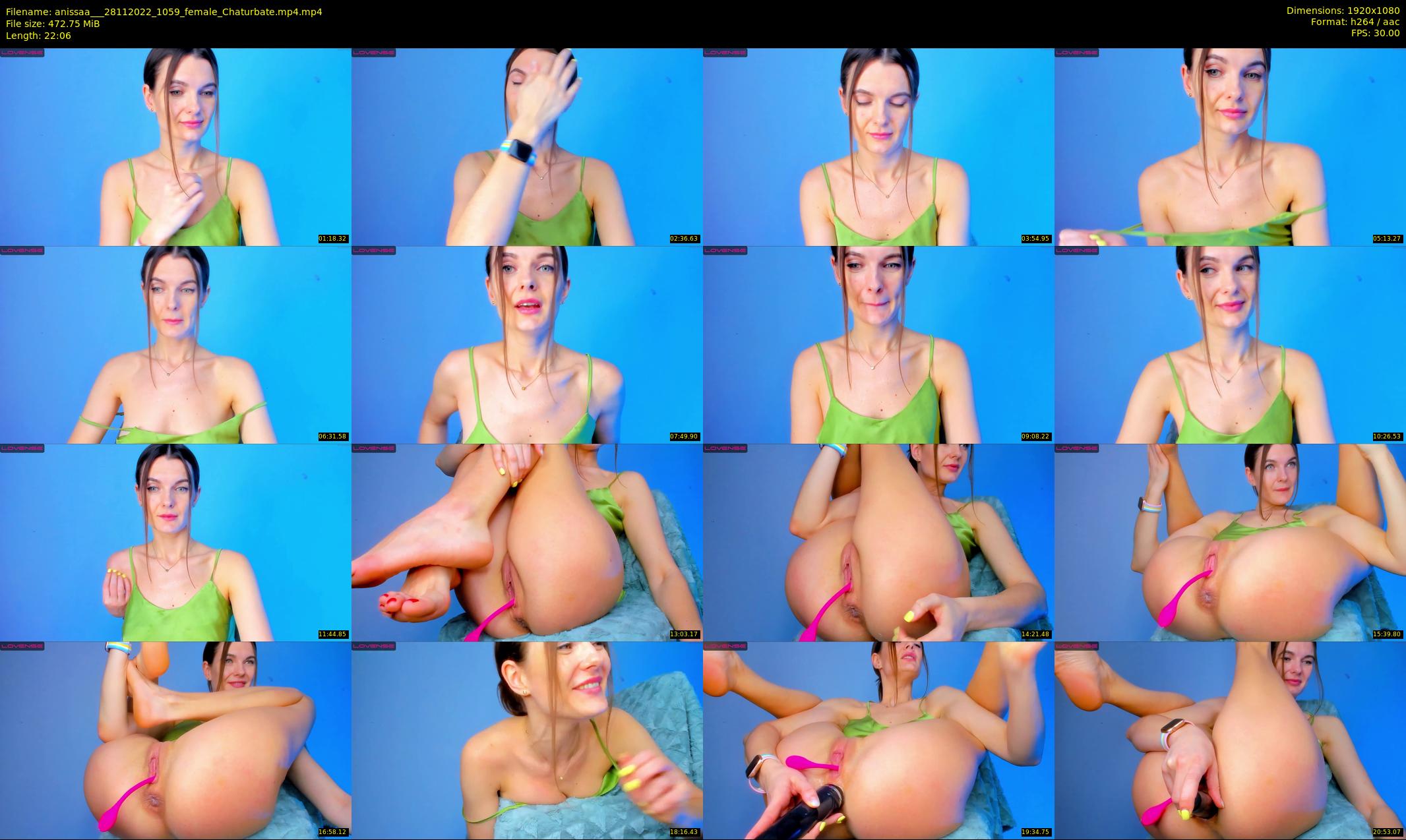 anissaa__ — 23 minute Chaturbate female cam show recording, 1080p, Nov 28, 2022