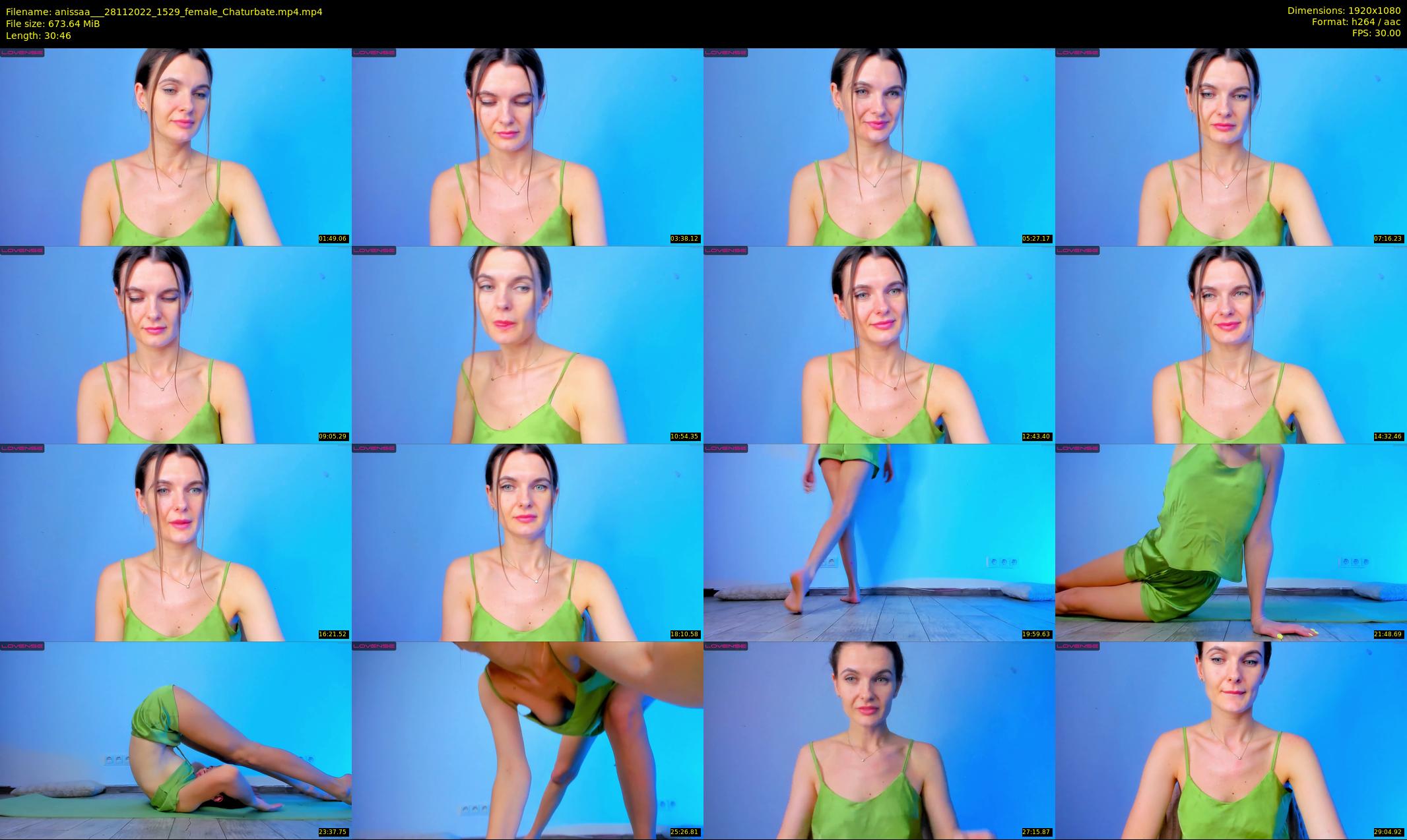anissaa__ — 31 minute Chaturbate female cam show recording, 1080p, Nov 28, 2022