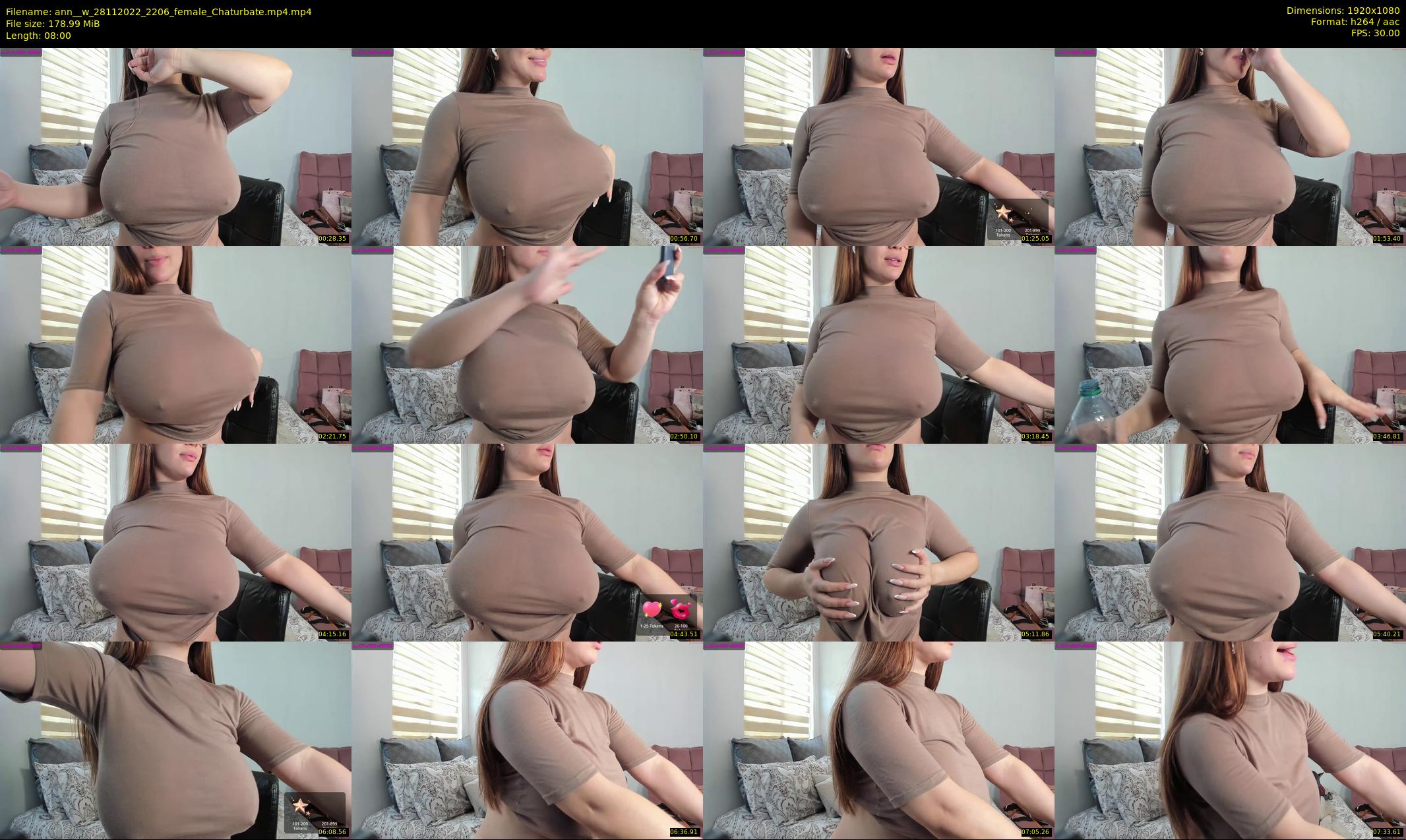 ann__w — 8 minute Chaturbate female cam show recording, 1080p, Nov 28, 2022