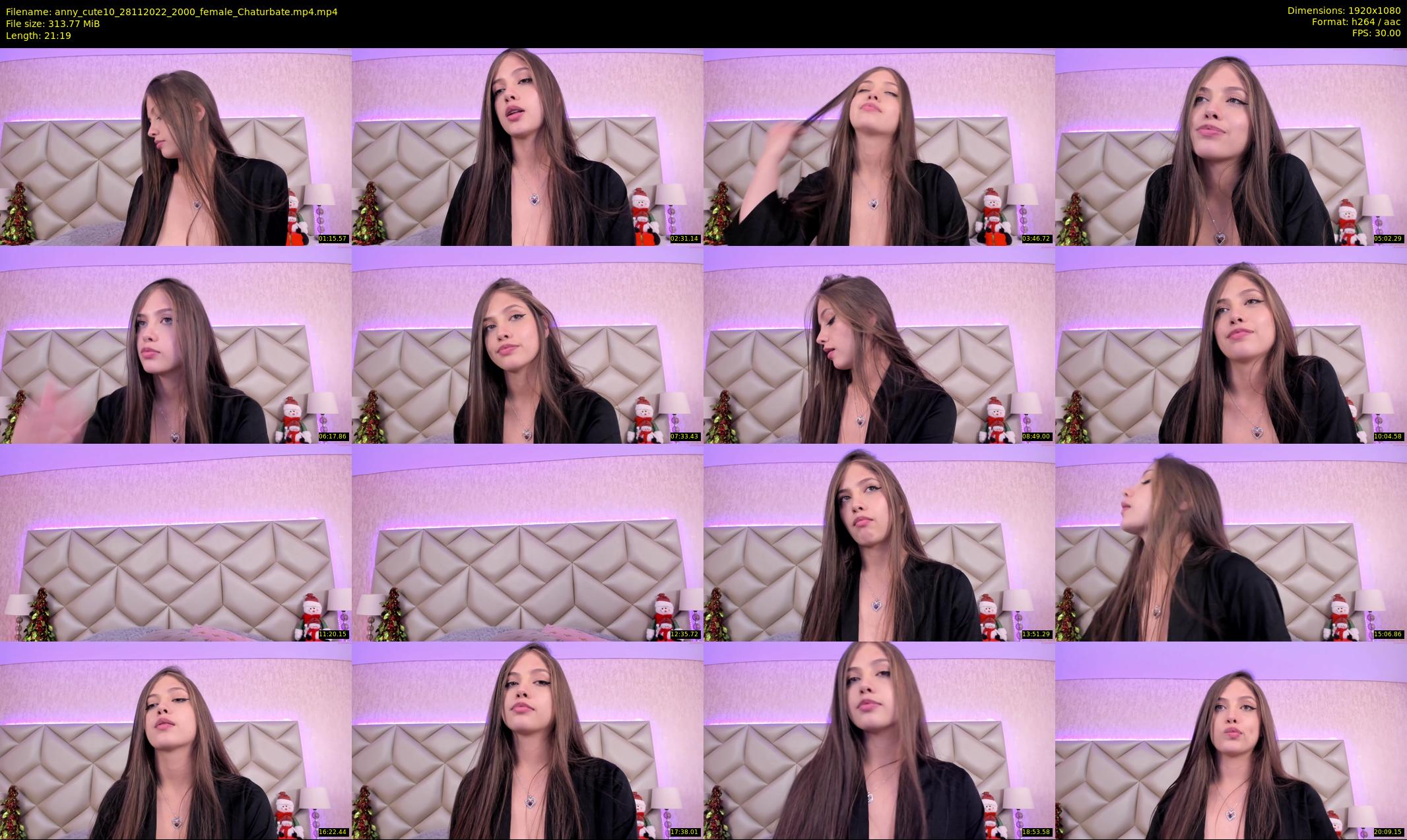 anny_cute10 — 22 minute Chaturbate female cam show recording, 1080p, Nov 28, 2022