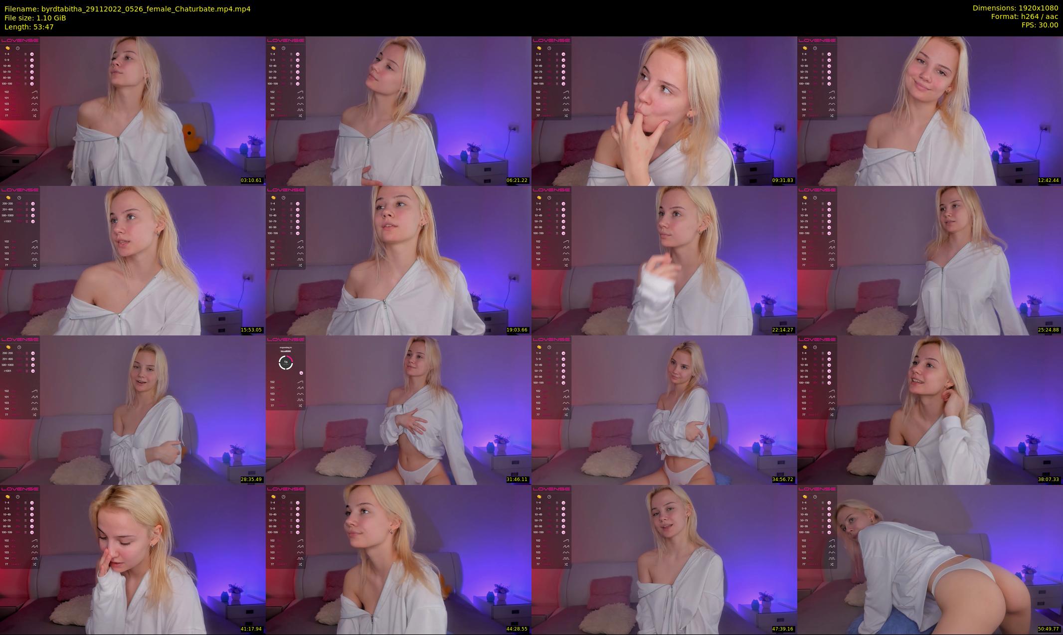 byrdtabitha — 54 minute Chaturbate female cam show recording, 1080p, Nov 29, 2022