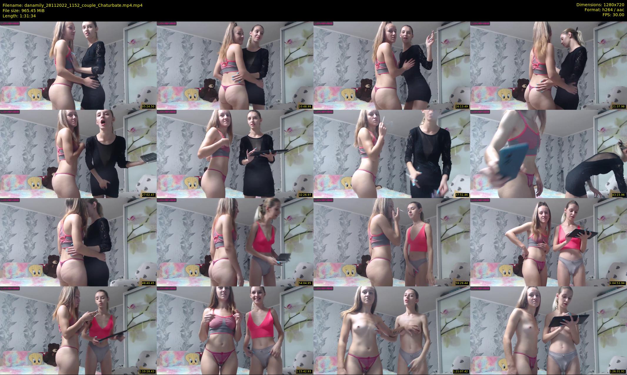 danamily — 92 minute Chaturbate female cam show recording, 720p, Nov 28, 2022